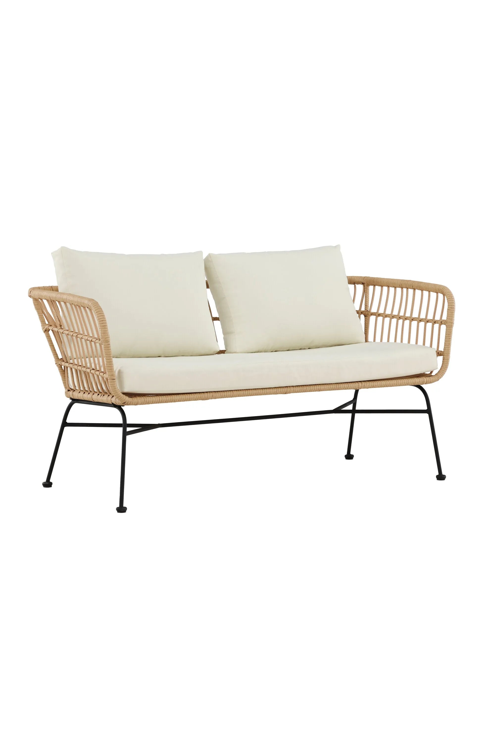 Isola 3-Sitzer Sofa in Nature präsentiert im Onlineshop von KAQTU Design AG. Lounge Sofa ist von Venture Home