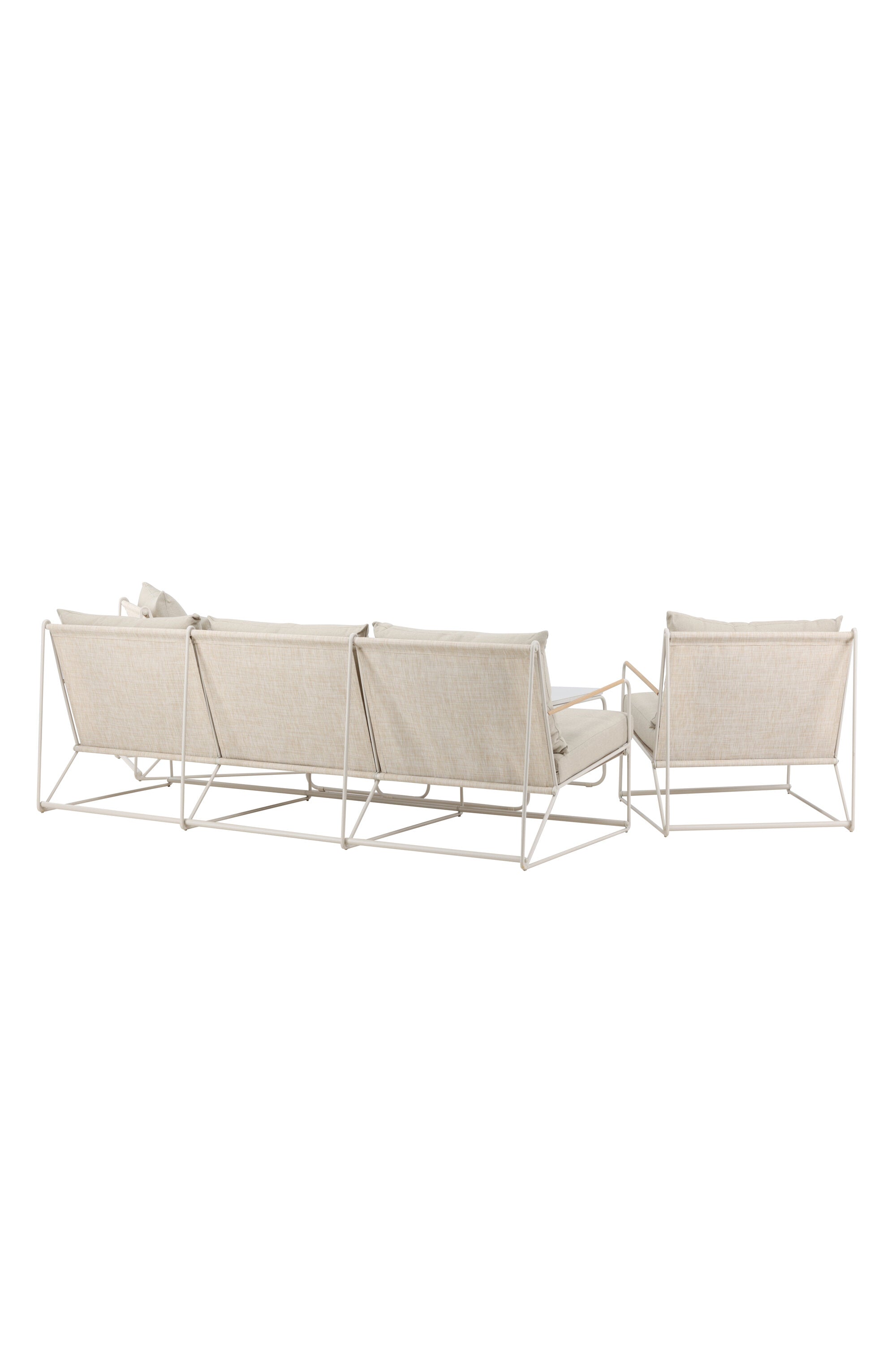 Palazzo Sofa Set in Beige präsentiert im Onlineshop von KAQTU Design AG. Loungeset ist von Venture Home