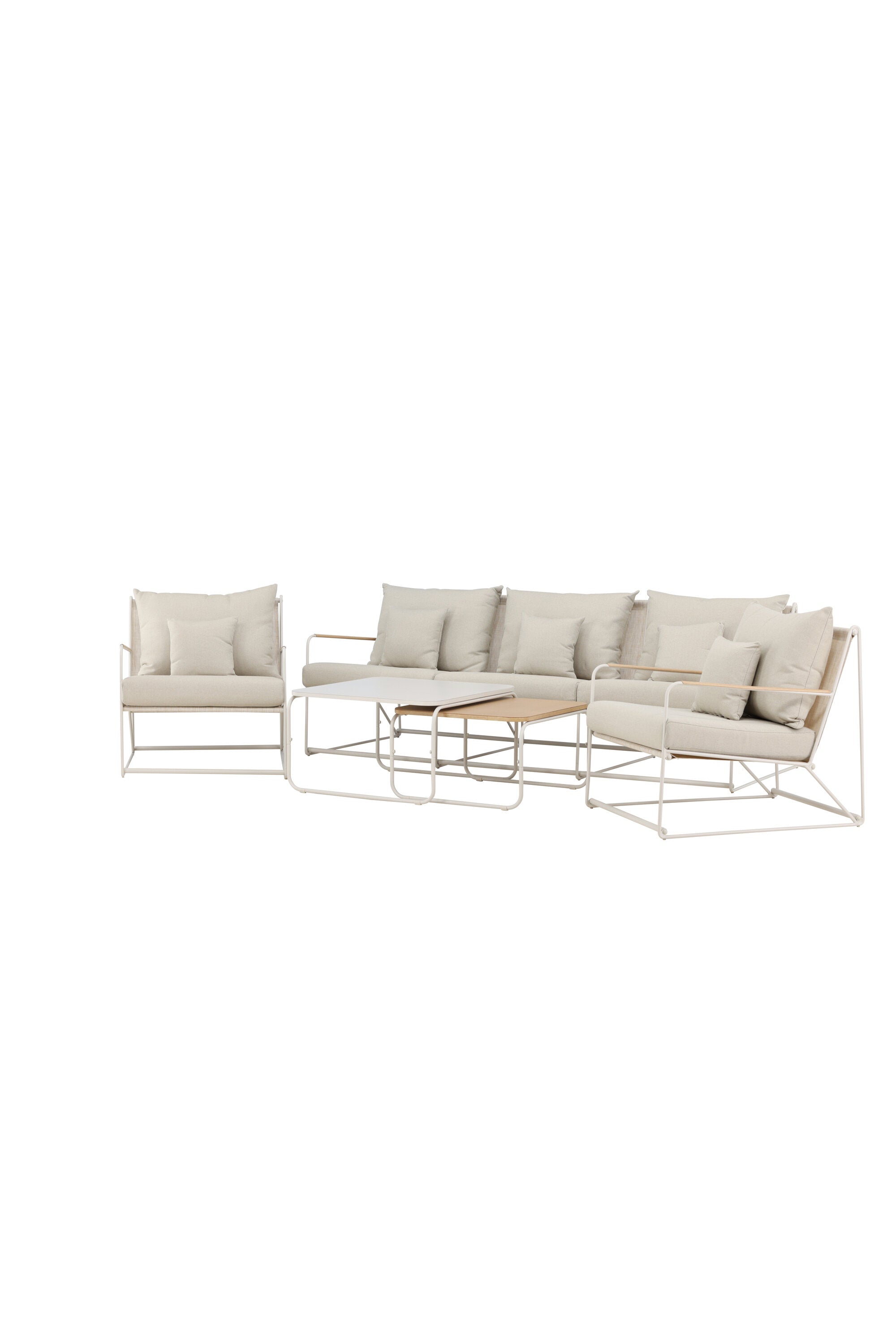 Palazzo Sofa Set in Beige präsentiert im Onlineshop von KAQTU Design AG. Loungeset ist von Venture Home