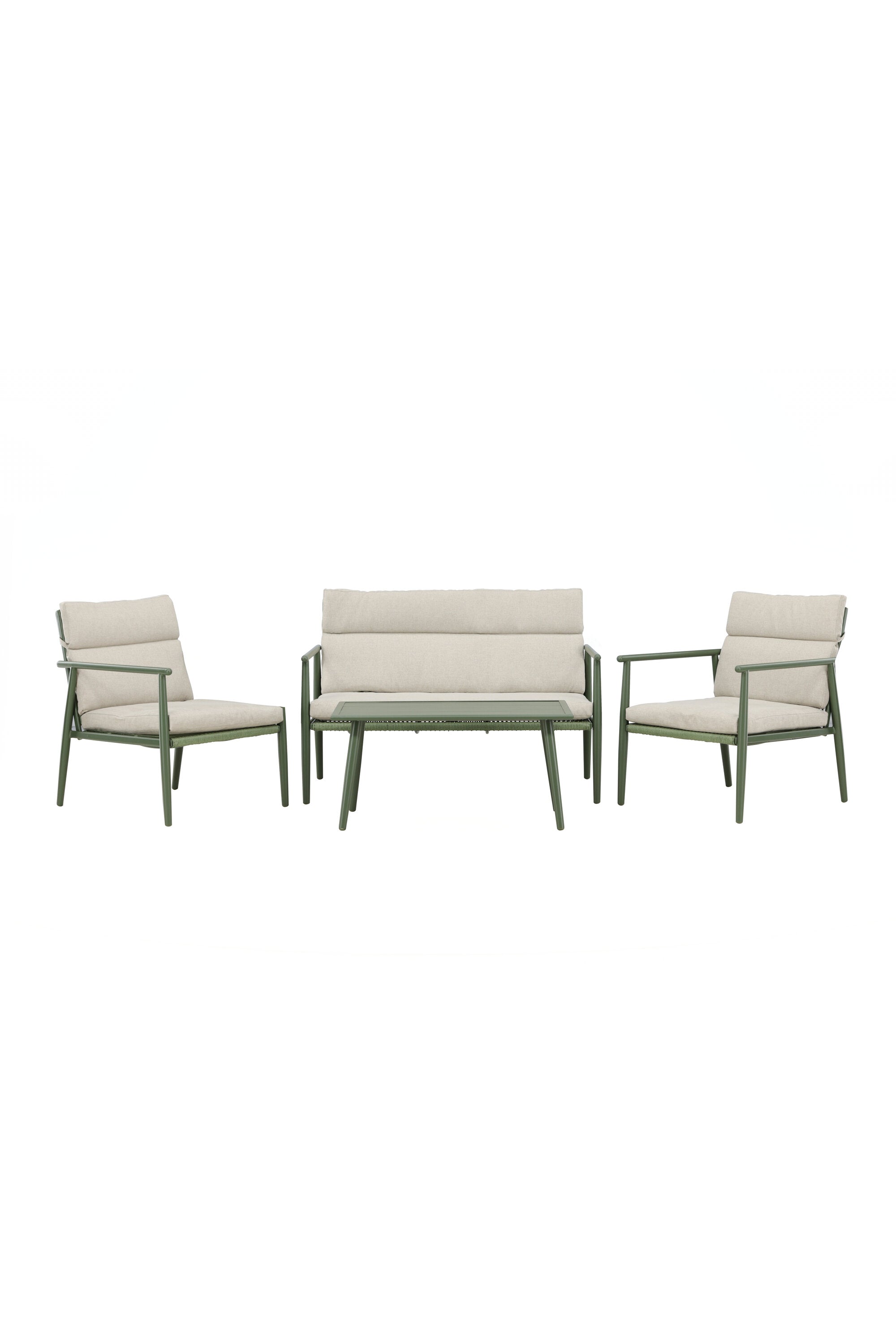 Mazzaro Sofa Set in Beige / Grün präsentiert im Onlineshop von KAQTU Design AG. Loungeset ist von Venture Home