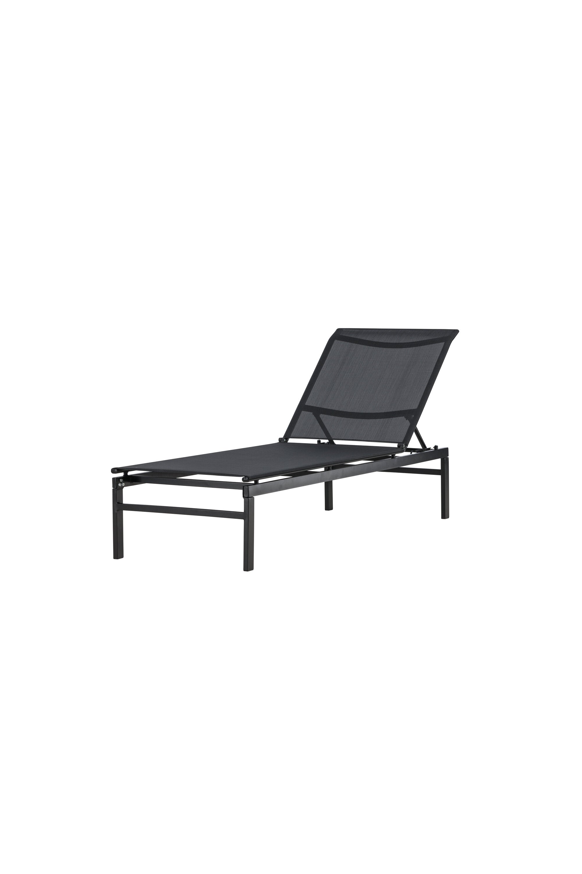 Massimo Sonnenlounge in Black präsentiert im Onlineshop von KAQTU Design AG. Liegestuhl ist von Venture Home