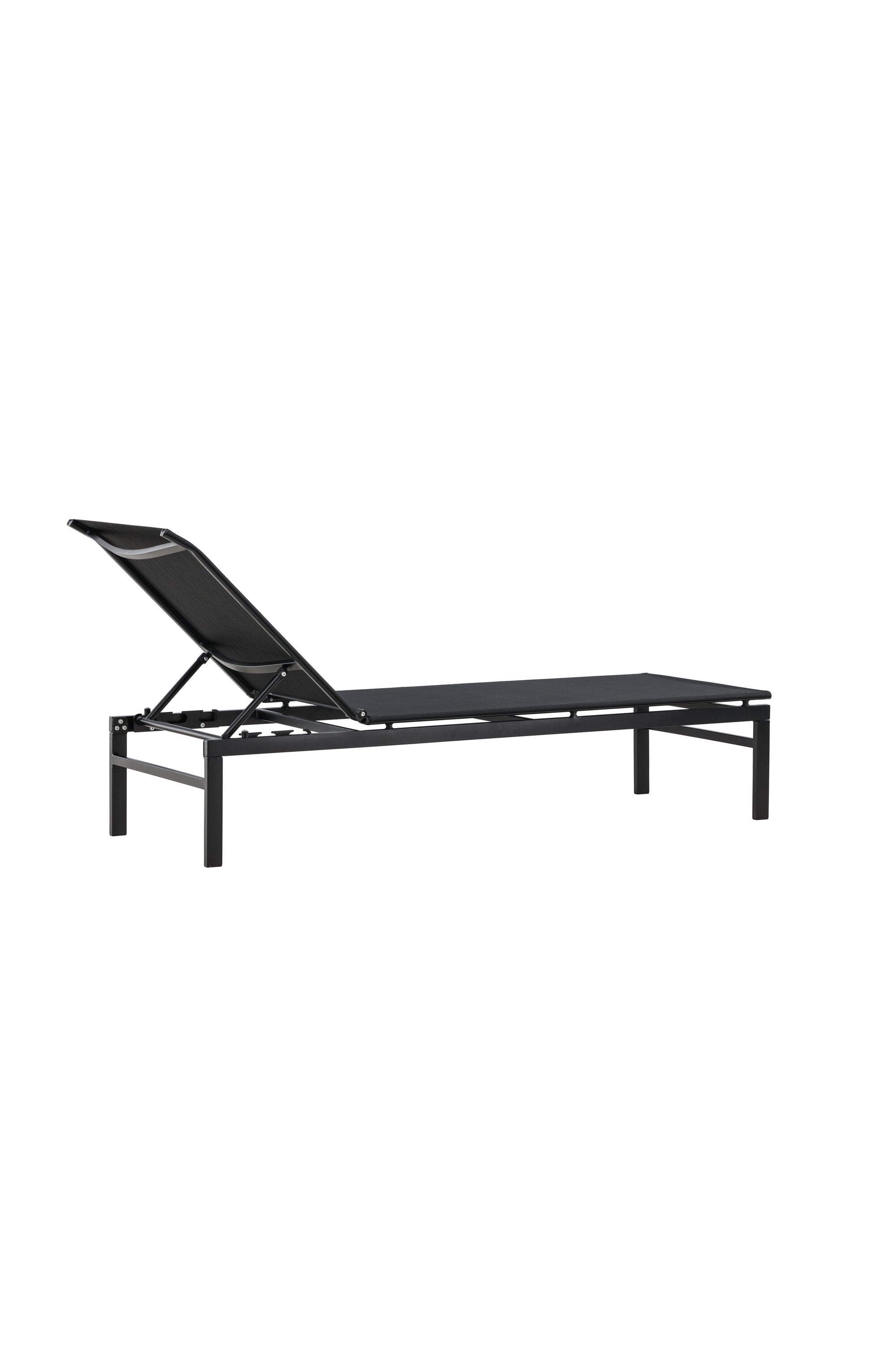 Massimo Sonnenlounge in Black präsentiert im Onlineshop von KAQTU Design AG. Liegestuhl ist von Venture Home