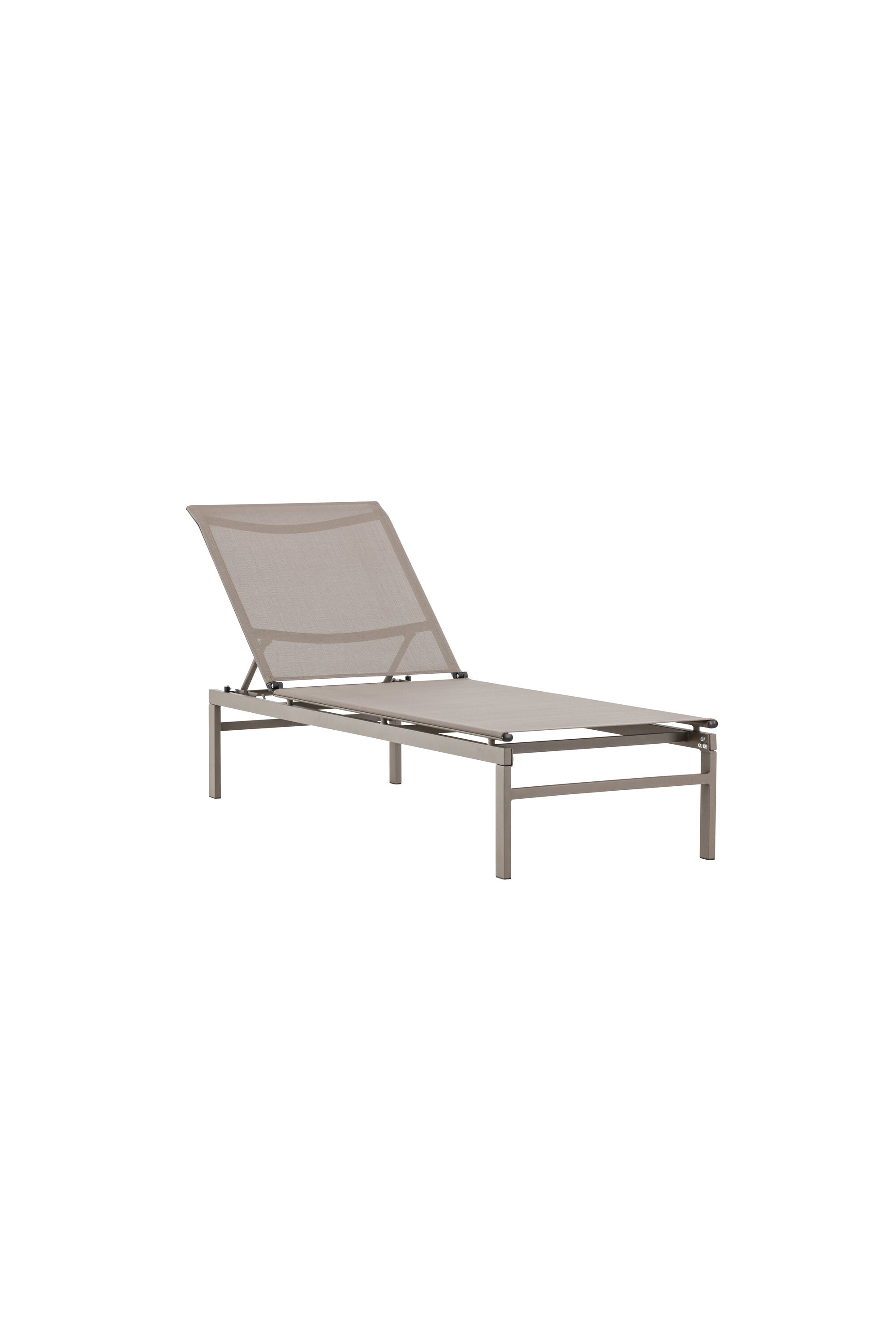 Massimo Sonnenlounge in Beige präsentiert im Onlineshop von KAQTU Design AG. Liegestuhl ist von Venture Home