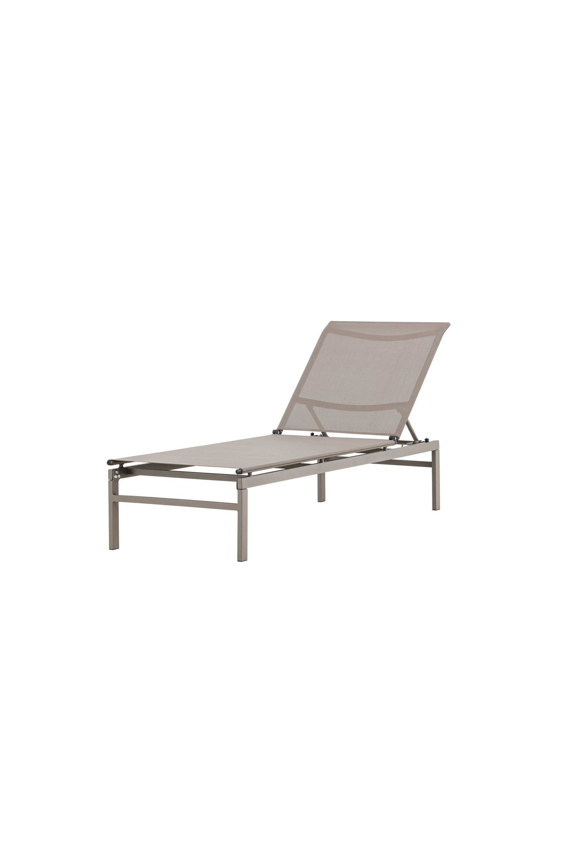 Massimo Sonnenlounge in Beige präsentiert im Onlineshop von KAQTU Design AG. Liegestuhl ist von Venture Home