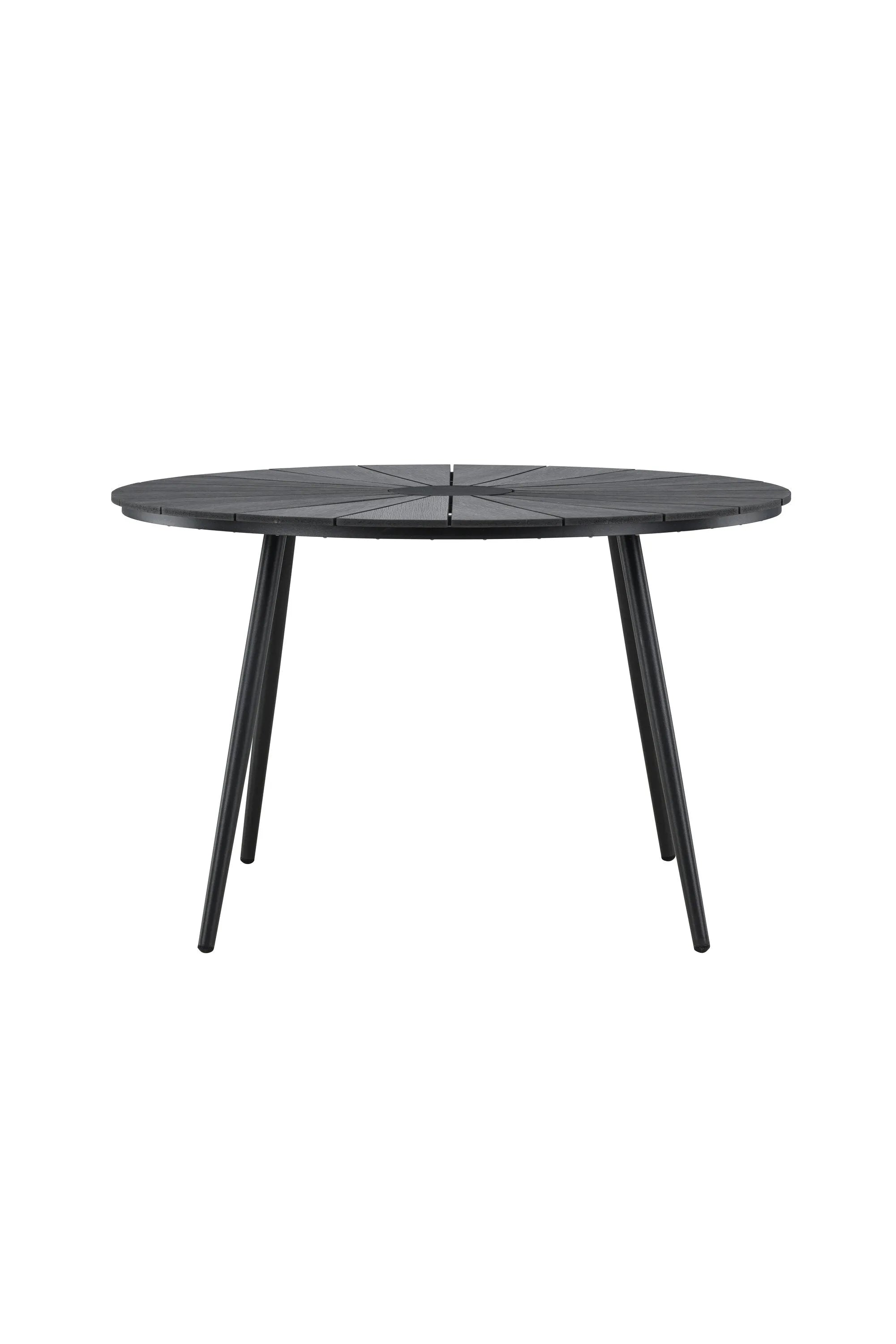 Rechteckiger Esstisch San Vito in Black präsentiert im Onlineshop von KAQTU Design AG. Gartentisch ist von Venture Home