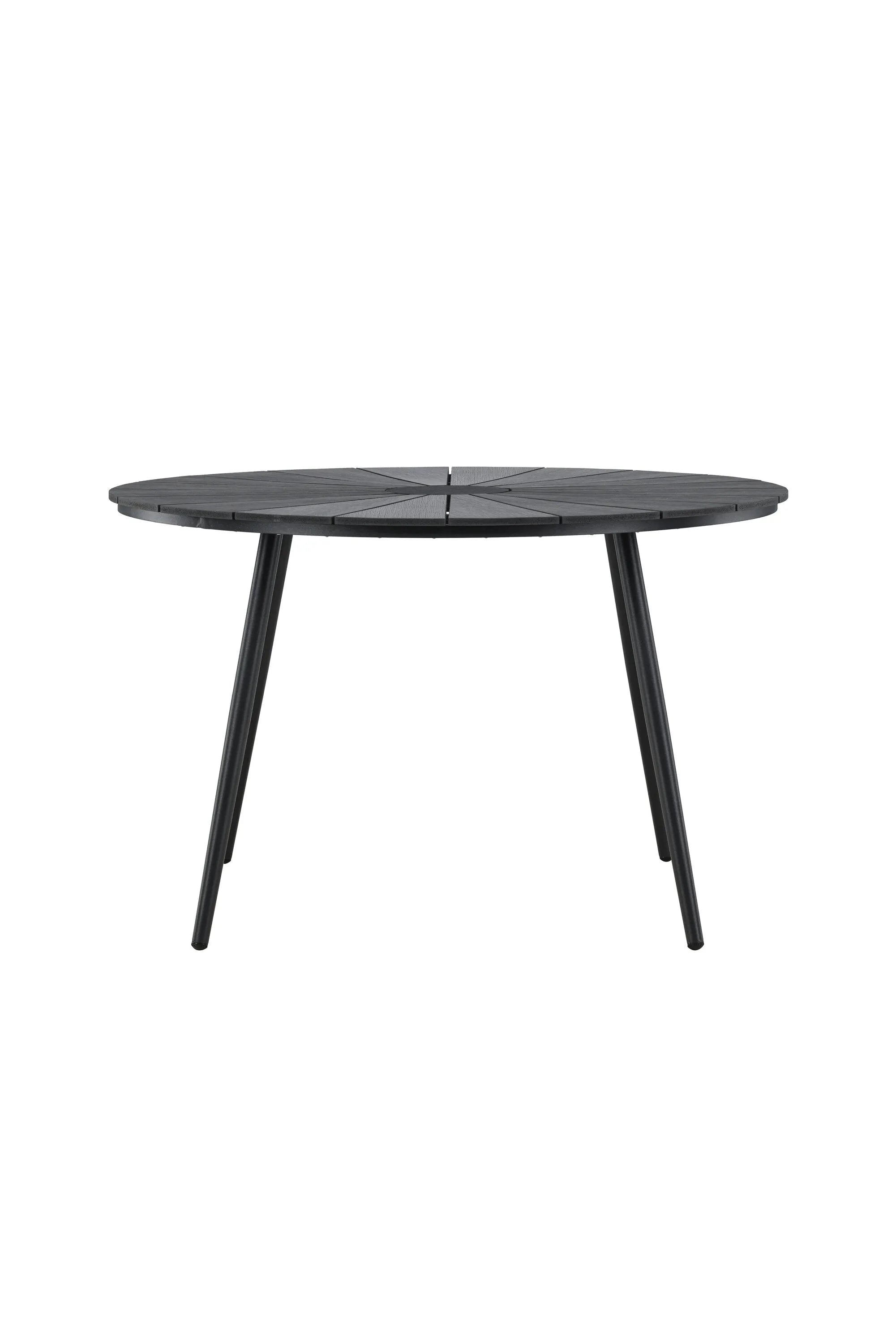 Rechteckiger Esstisch San Vito in Black präsentiert im Onlineshop von KAQTU Design AG. Gartentisch ist von Venture Home