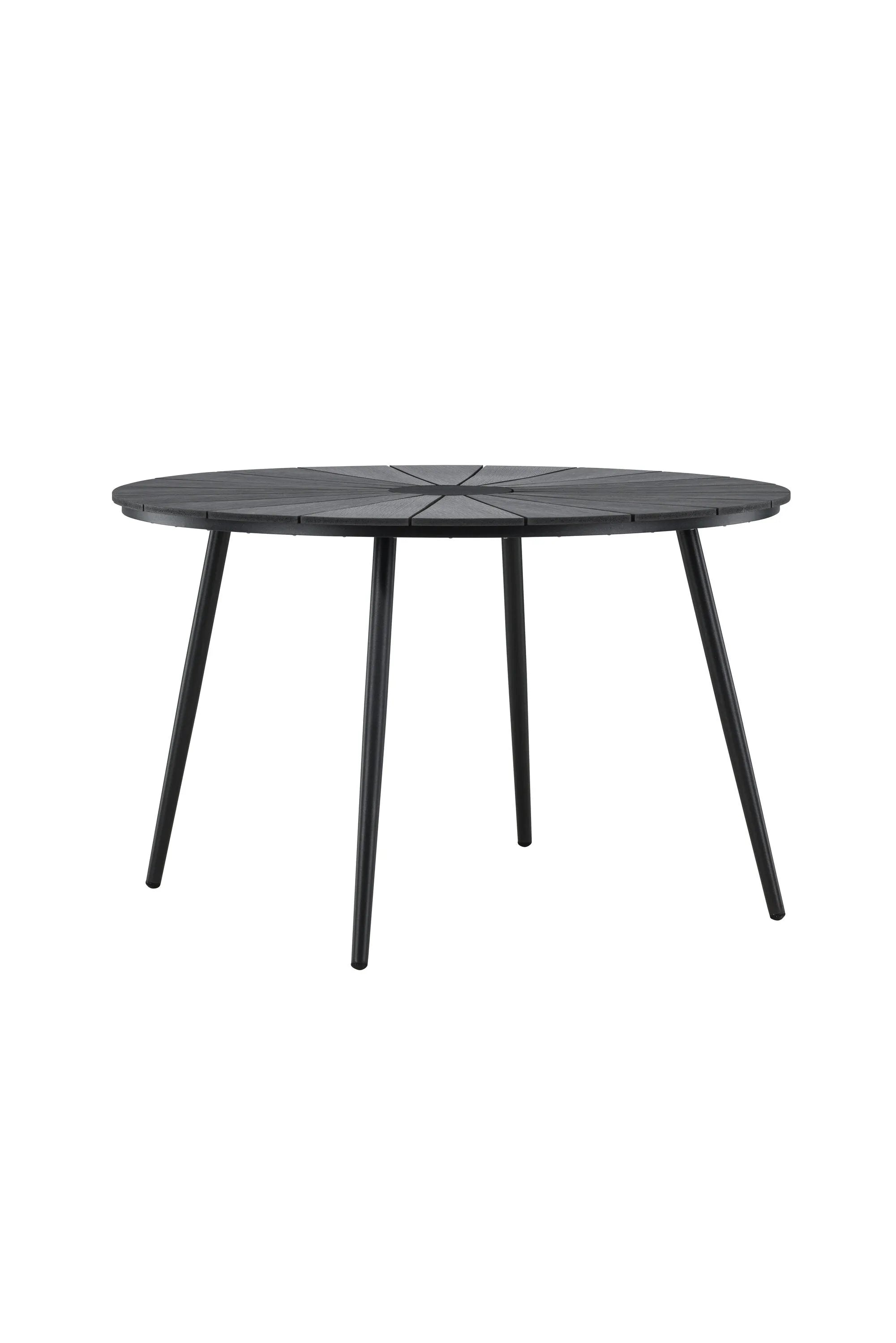 Rechteckiger Esstisch San Vito in Black präsentiert im Onlineshop von KAQTU Design AG. Gartentisch ist von Venture Home