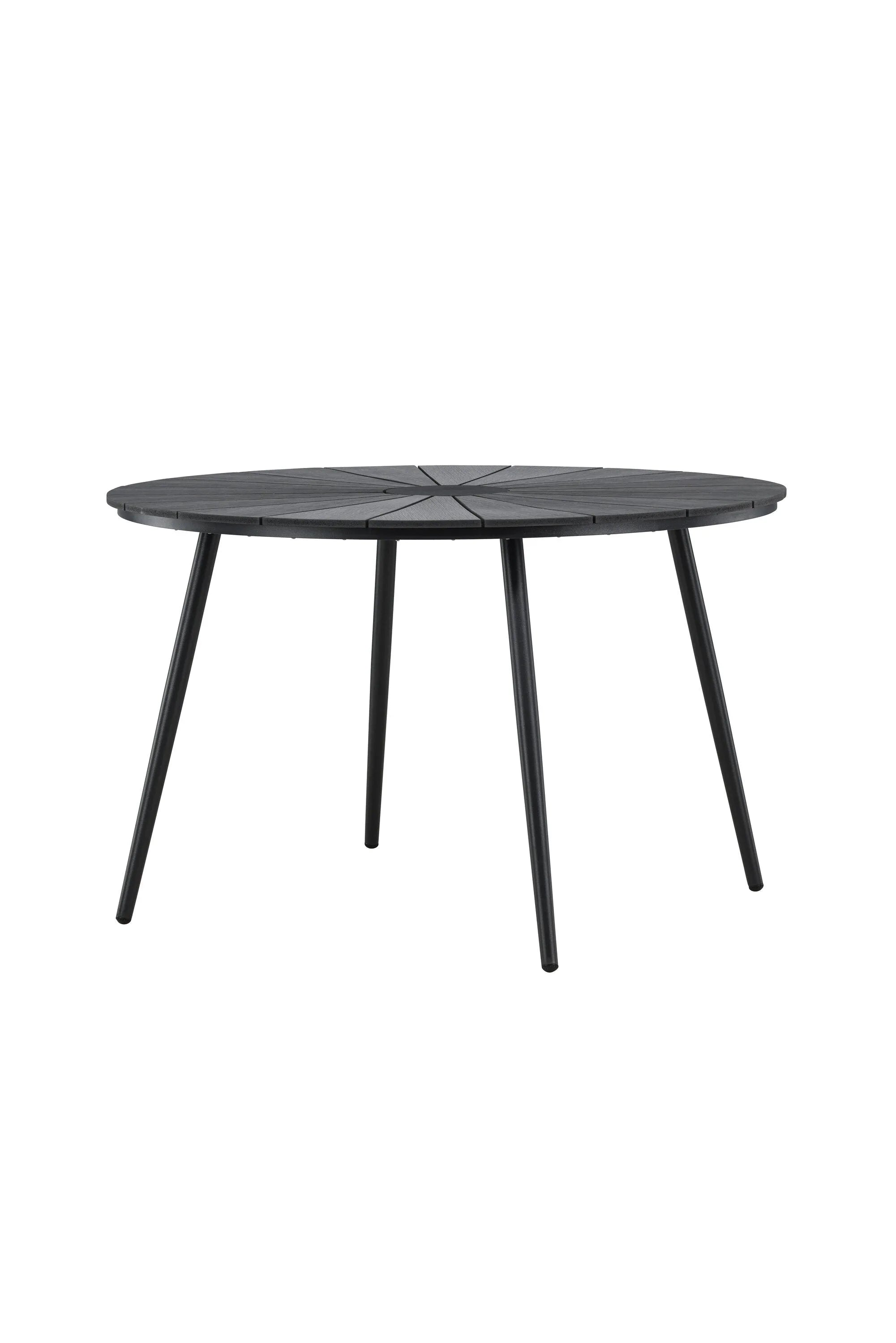 Rechteckiger Esstisch San Vito in Black präsentiert im Onlineshop von KAQTU Design AG. Gartentisch ist von Venture Home