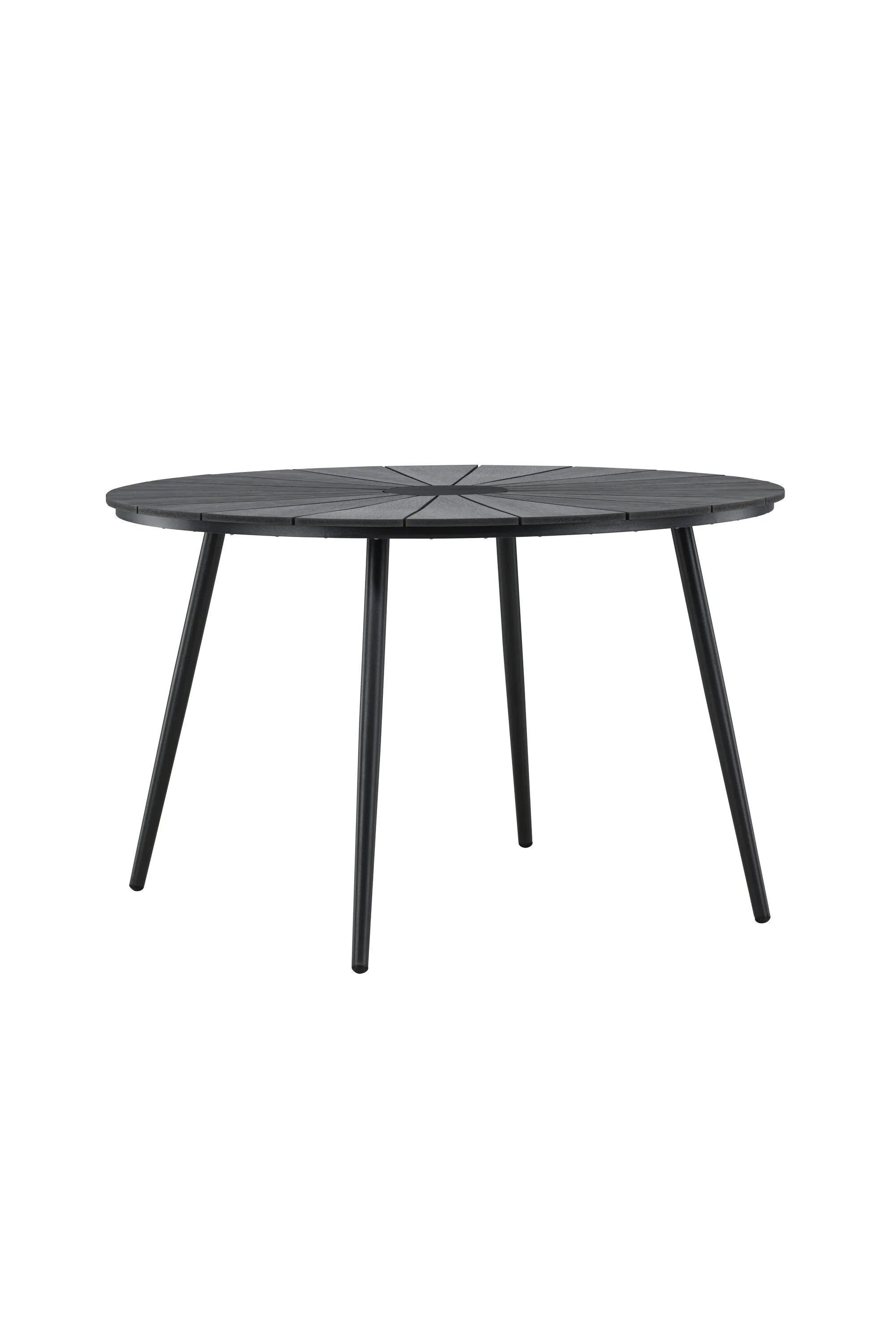 Rechteckiger Esstisch San Vito in Black präsentiert im Onlineshop von KAQTU Design AG. Gartentisch ist von Venture Home