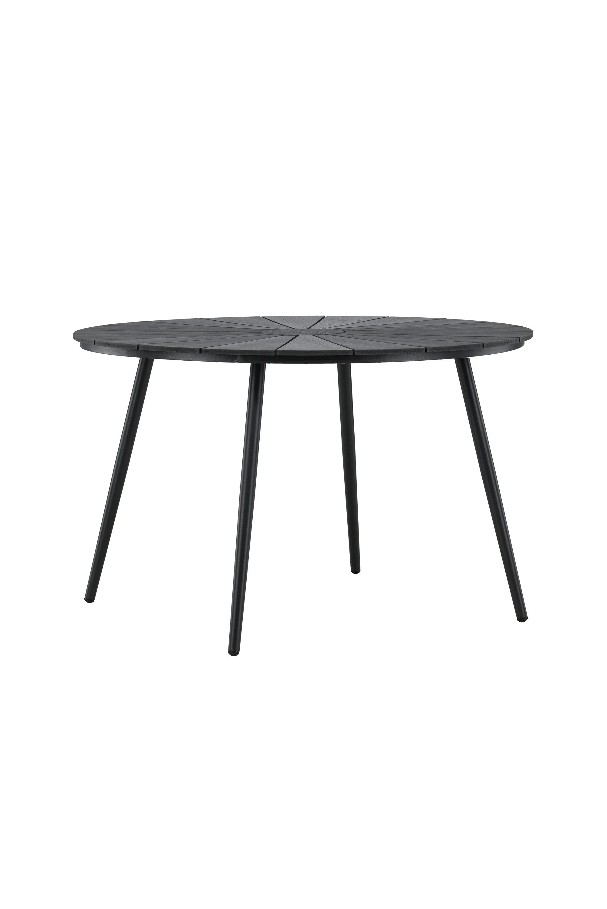 Rechteckiger Esstisch San Vito in Black präsentiert im Onlineshop von KAQTU Design AG. Gartentisch ist von Venture Home