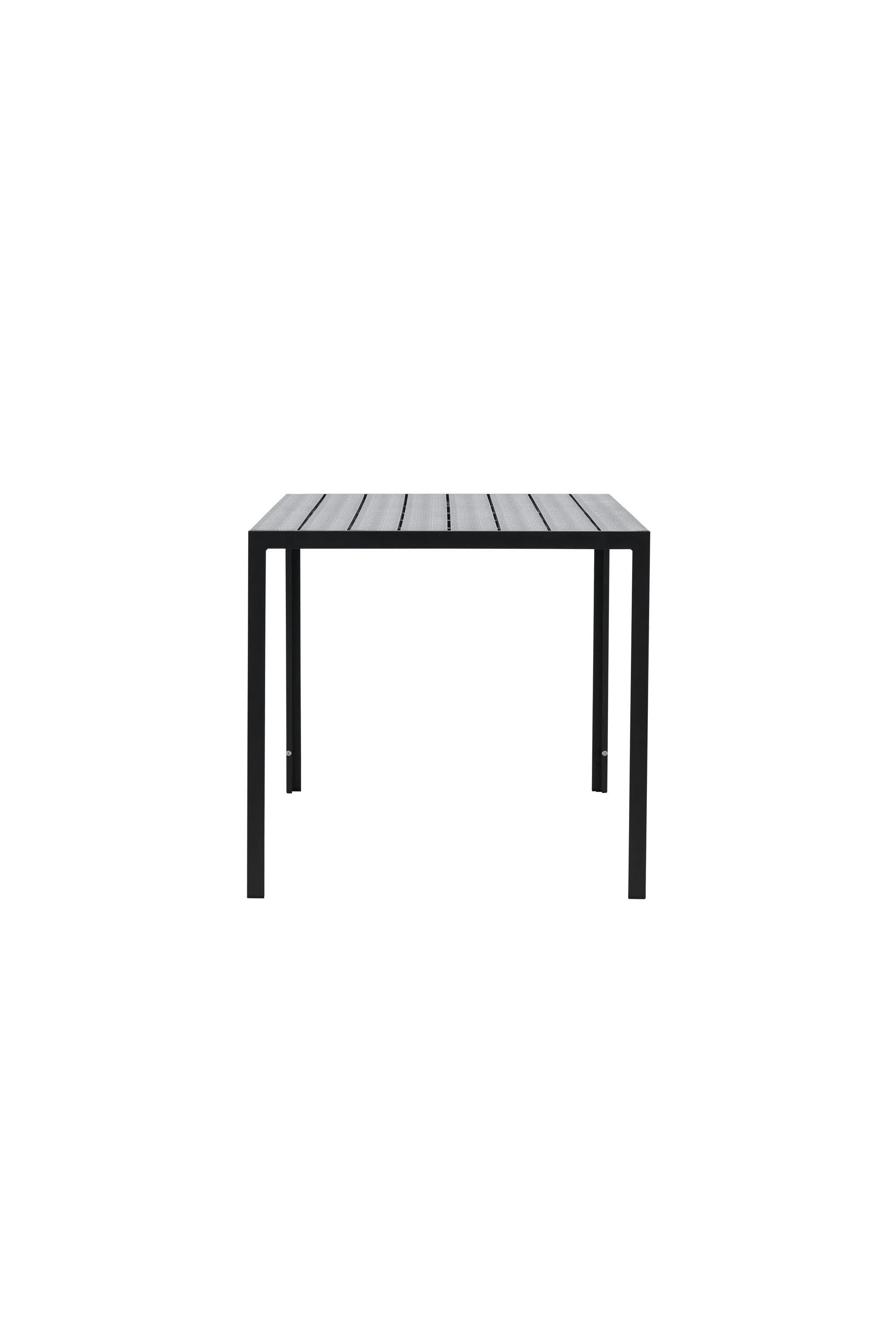 Mirko Rechteckiger Esstisch in Black präsentiert im Onlineshop von KAQTU Design AG. Gartentisch ist von Venture Home