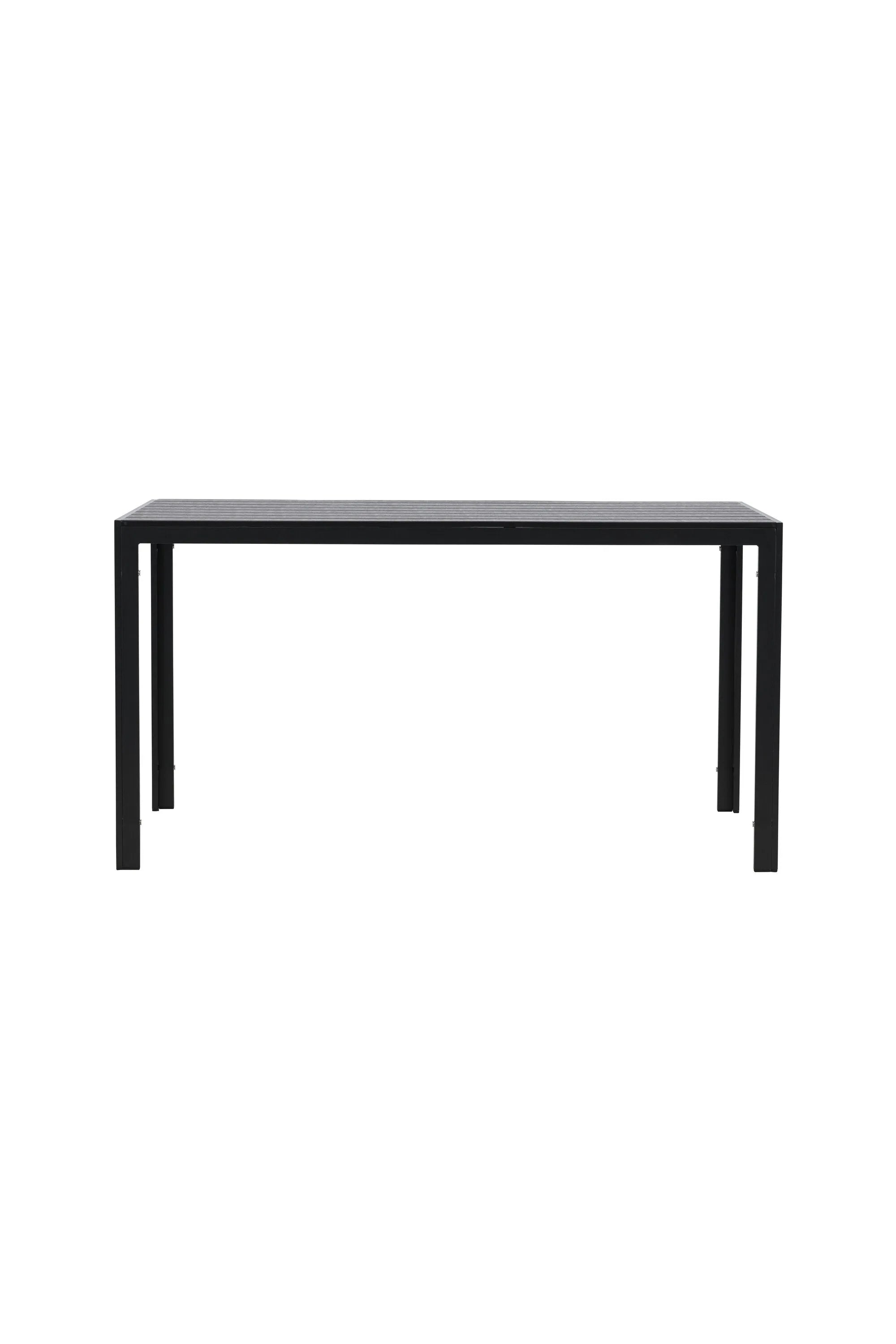 Mirko Rechteckiger Esstisch in Black präsentiert im Onlineshop von KAQTU Design AG. Gartentisch ist von Venture Home