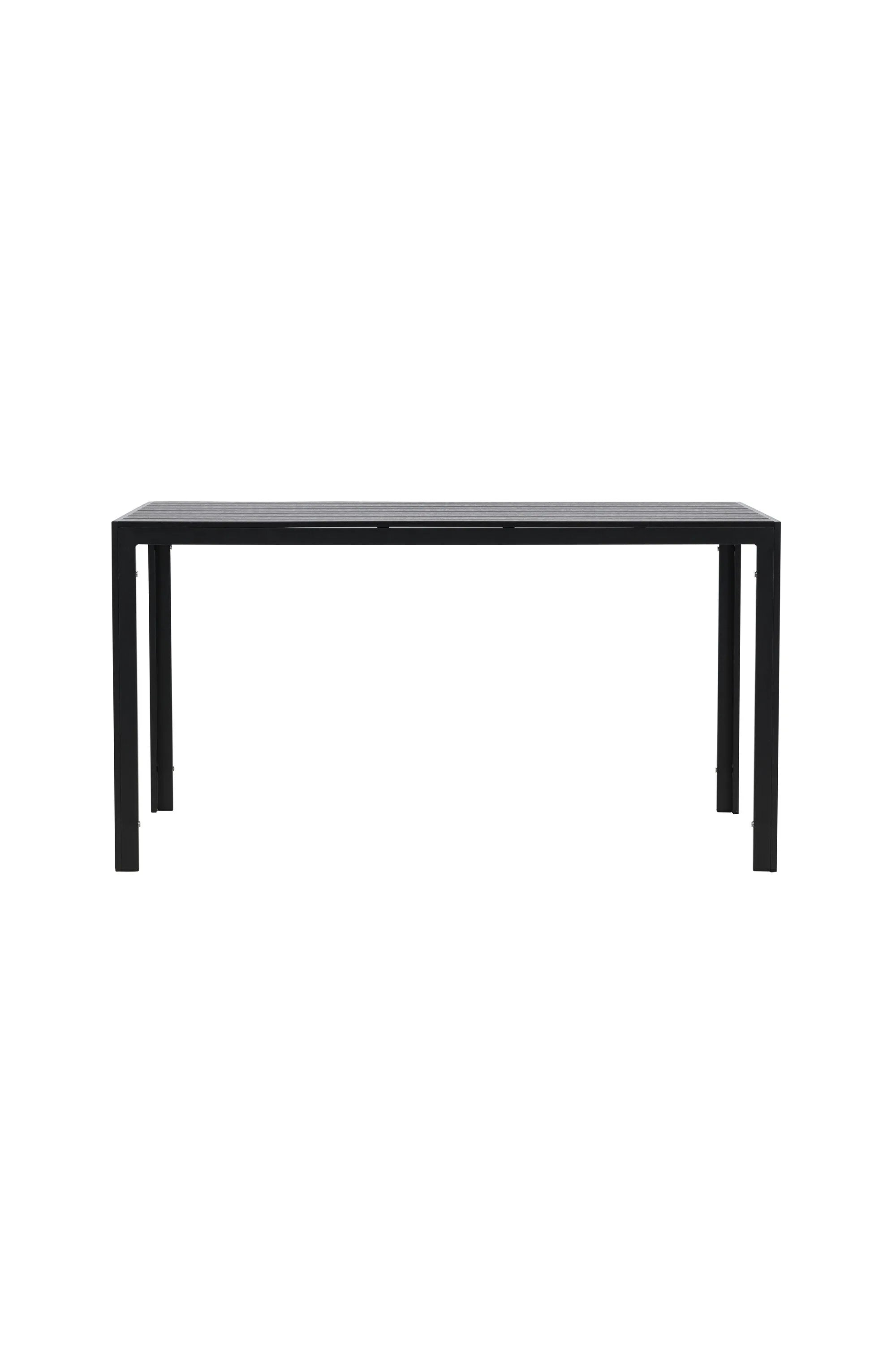 Mirko Rechteckiger Esstisch in Black präsentiert im Onlineshop von KAQTU Design AG. Gartentisch ist von Venture Home