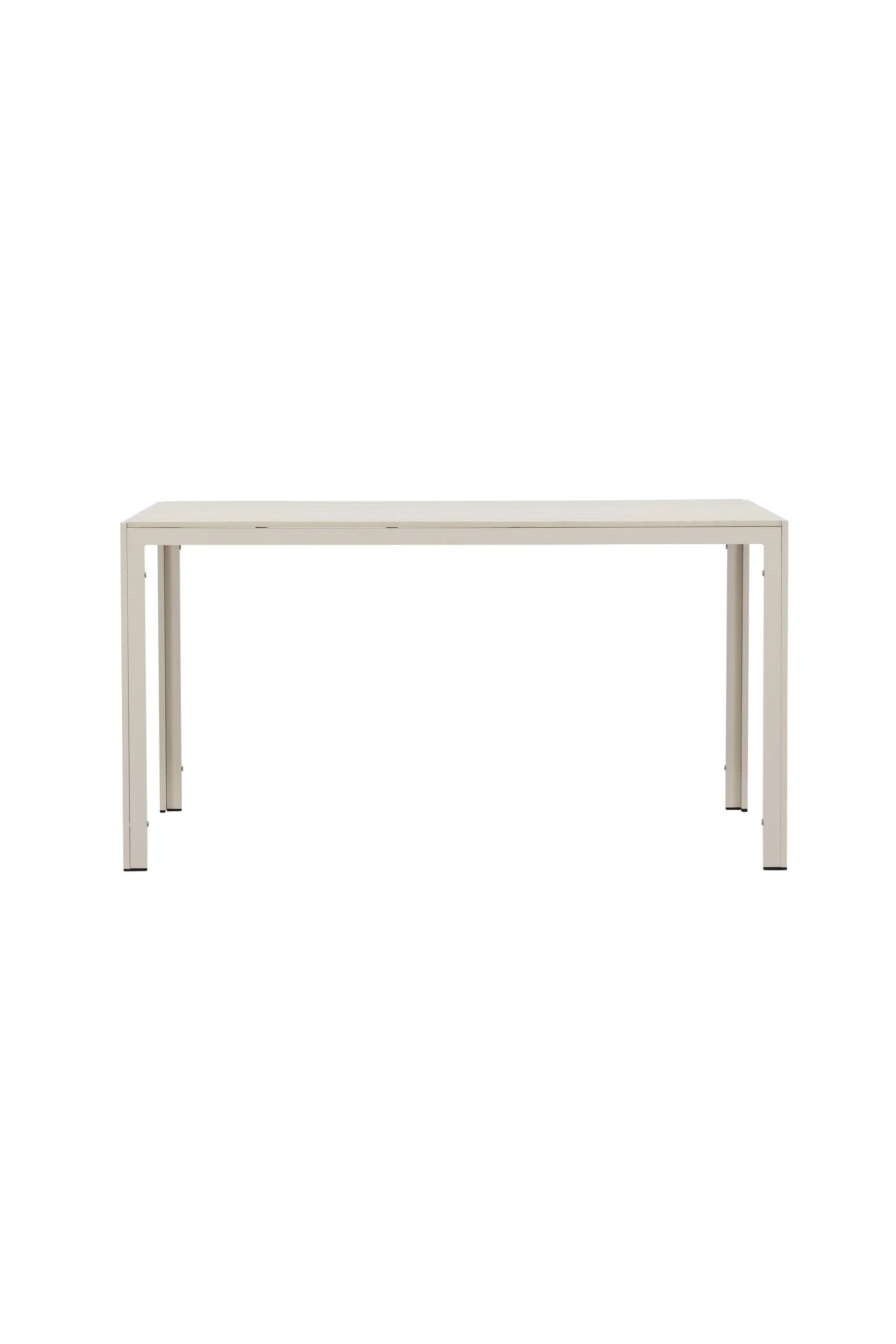 Mirko Rechteckiger Esstisch in Beige präsentiert im Onlineshop von KAQTU Design AG. Gartentisch ist von Venture Home