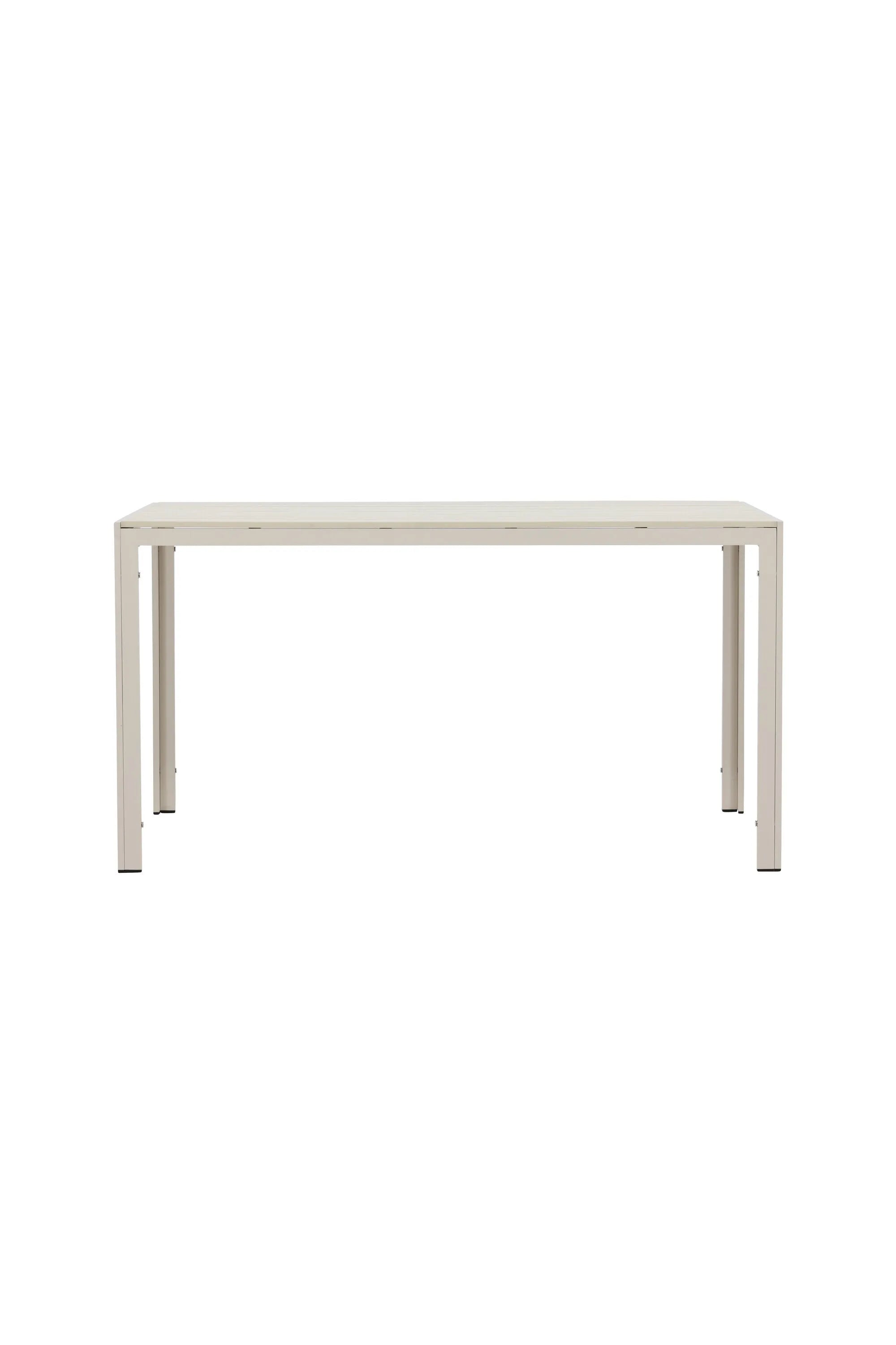 Mirko Rechteckiger Esstisch in Beige präsentiert im Onlineshop von KAQTU Design AG. Gartentisch ist von Venture Home