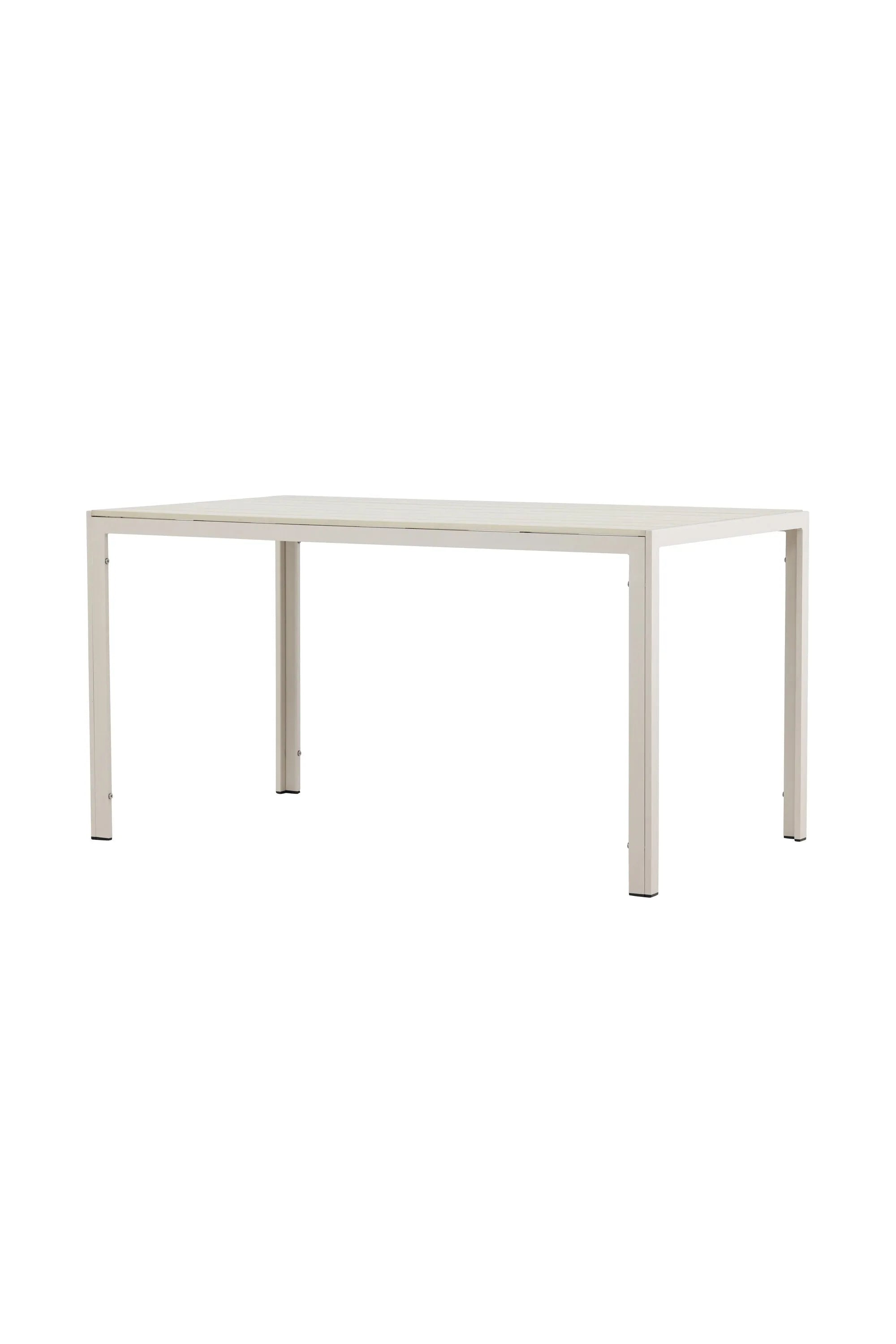 Mirko Rechteckiger Esstisch in Beige präsentiert im Onlineshop von KAQTU Design AG. Gartentisch ist von Venture Home