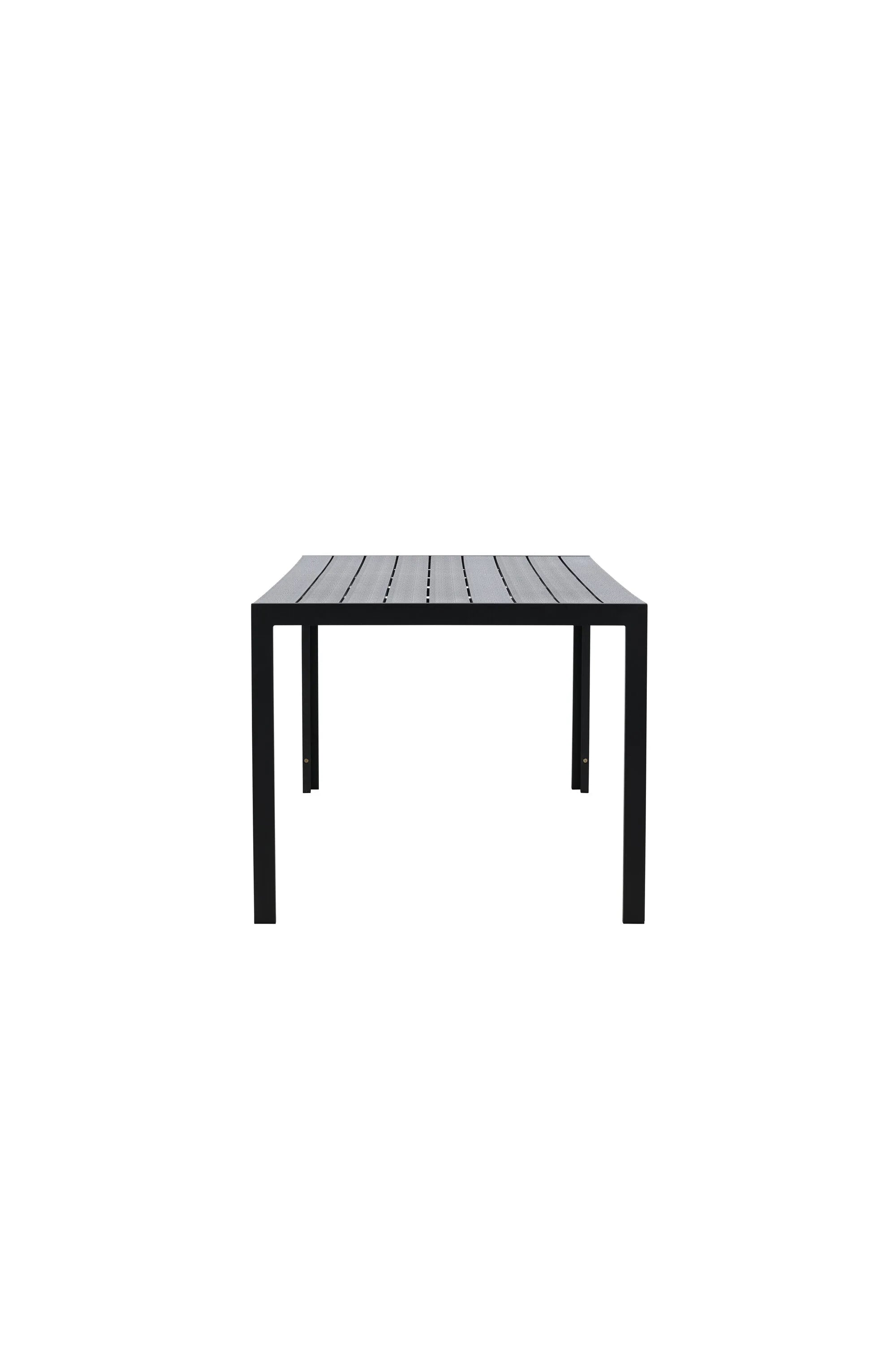 Mirko Rechteckiger Esstisch in Black präsentiert im Onlineshop von KAQTU Design AG. Gartentisch ist von Venture Home