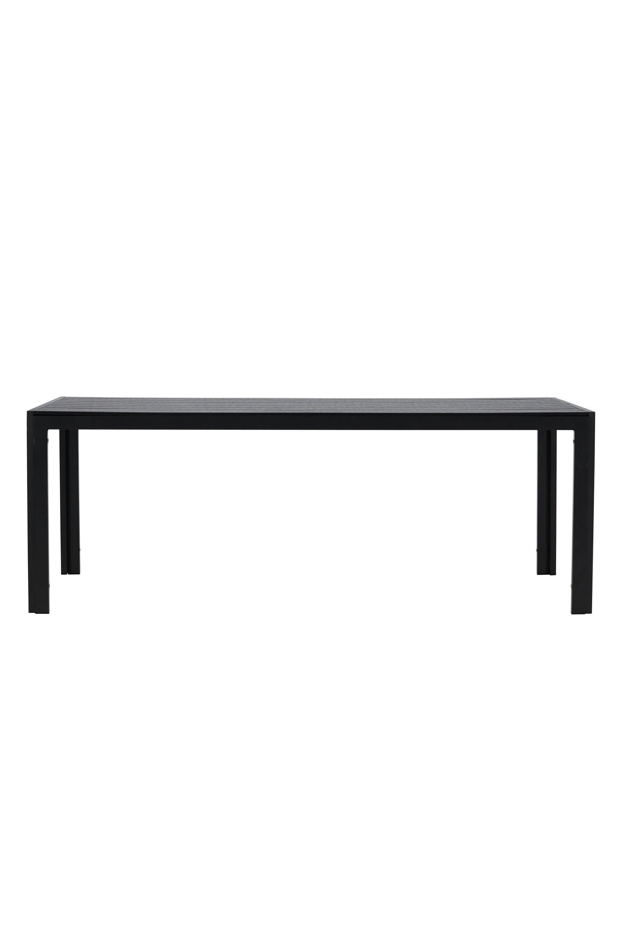 Mirko Rechteckiger Esstisch in Black präsentiert im Onlineshop von KAQTU Design AG. Gartentisch ist von Venture Home