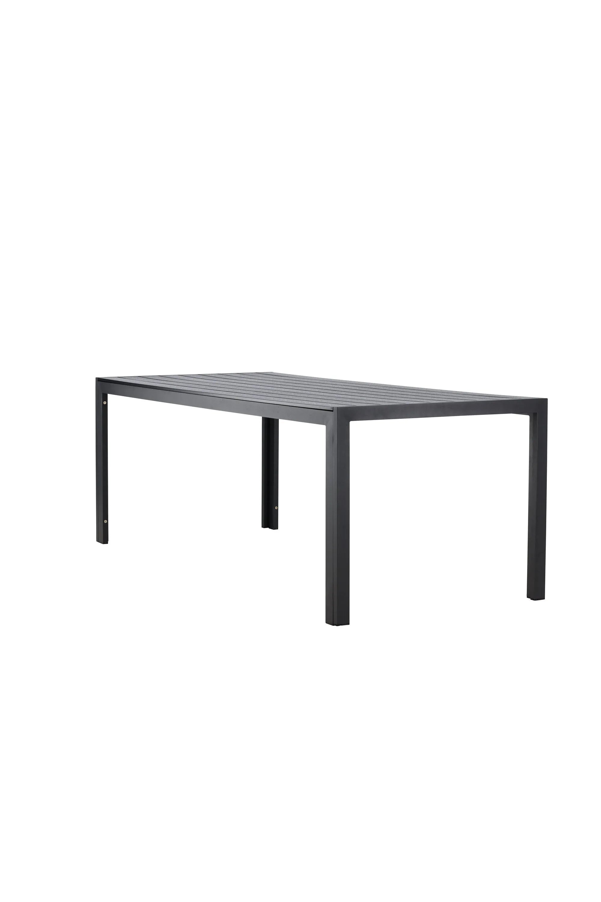 Mirko Rechteckiger Esstisch in Black präsentiert im Onlineshop von KAQTU Design AG. Gartentisch ist von Venture Home