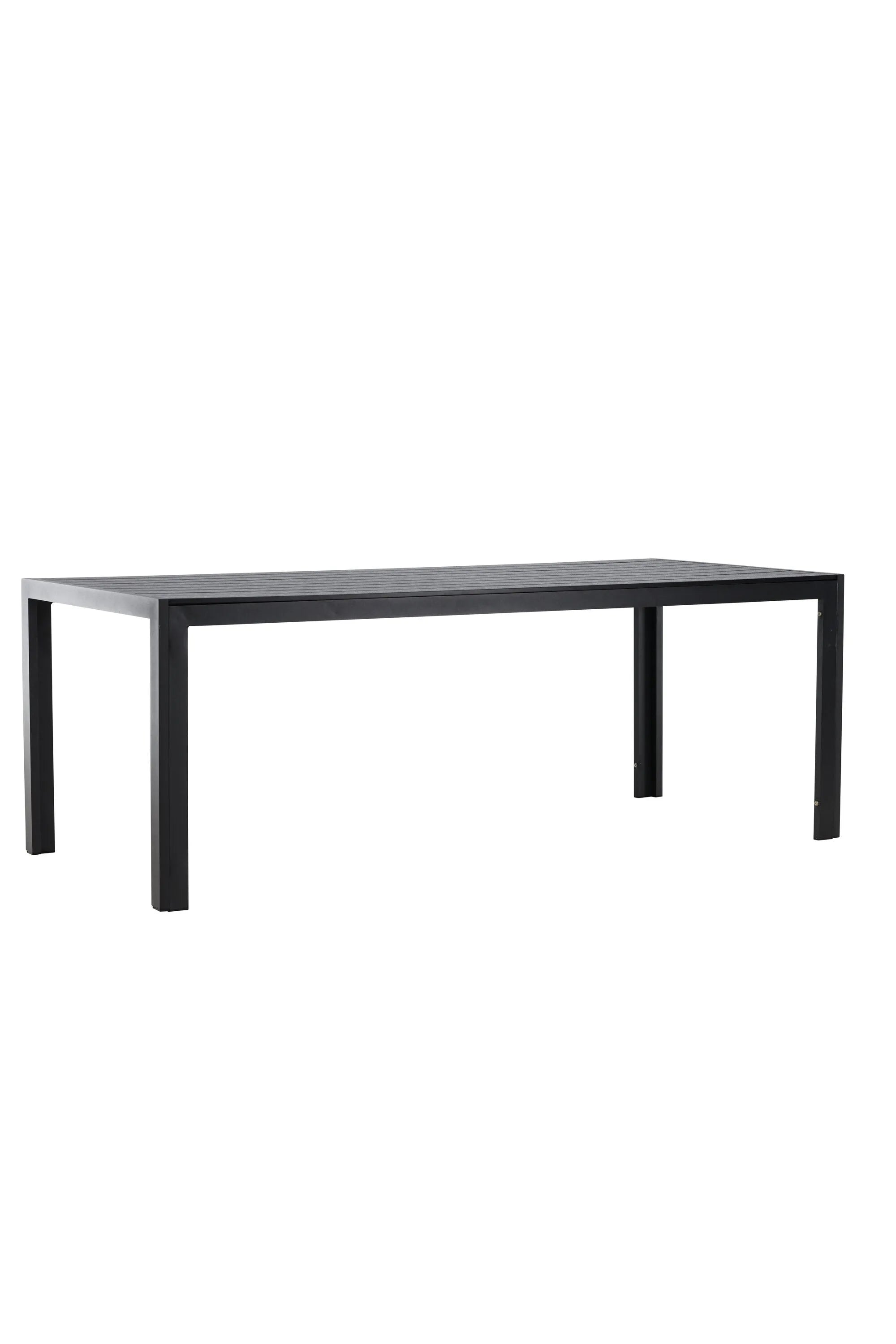 Mirko Rechteckiger Esstisch in Black präsentiert im Onlineshop von KAQTU Design AG. Gartentisch ist von Venture Home