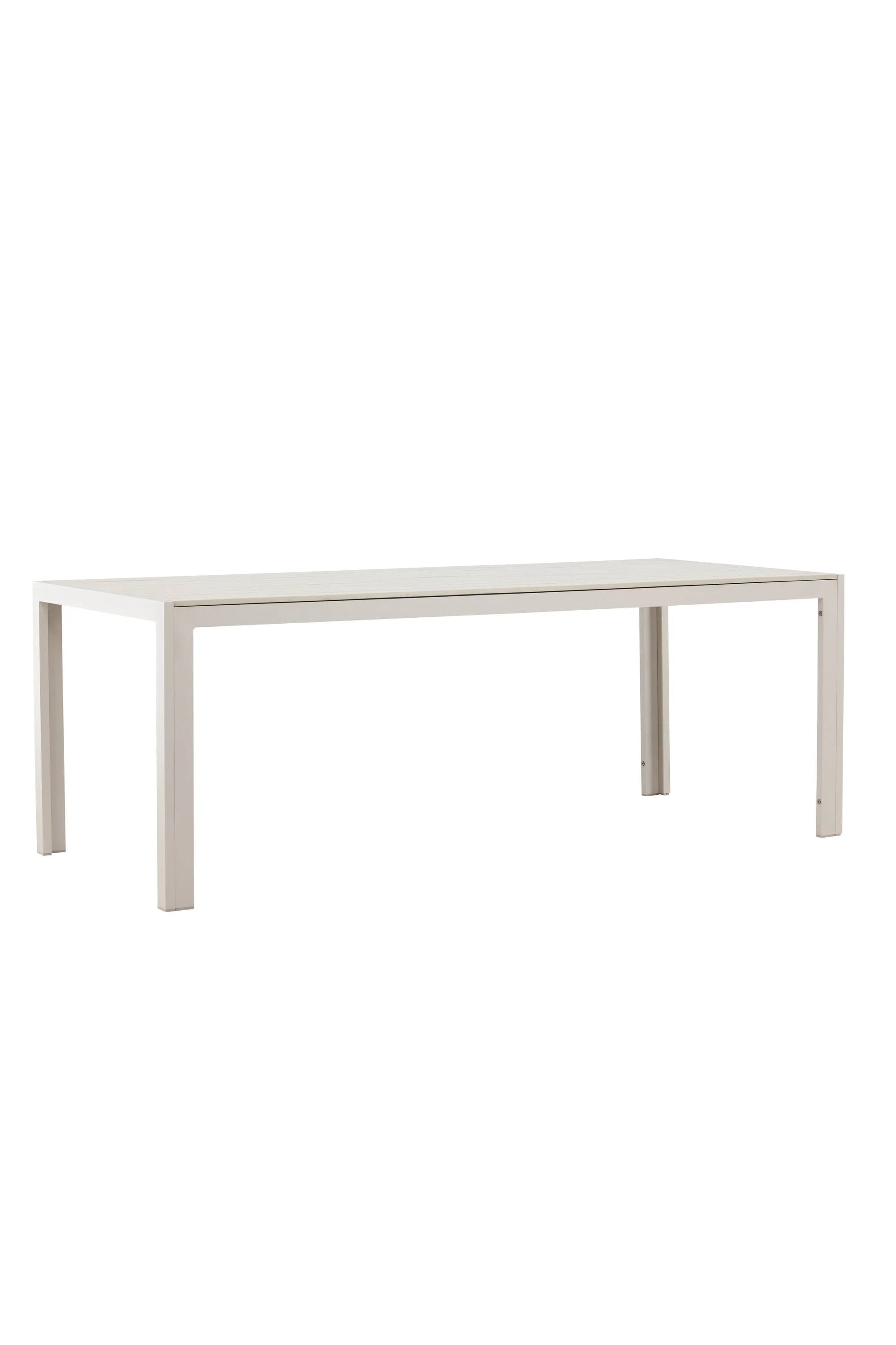 Mirko Rechteckiger Esstisch in Beige präsentiert im Onlineshop von KAQTU Design AG. Gartentisch ist von Venture Home