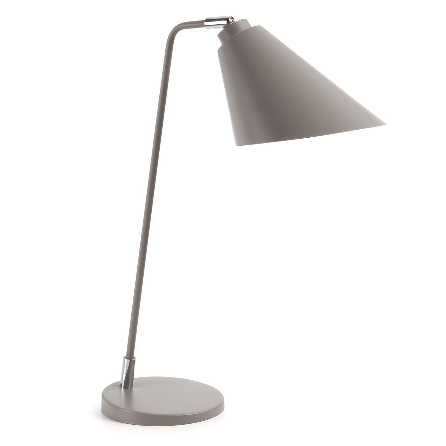 Tipir Tischlampe, grau in Grau präsentiert im Onlineshop von KAQTU Design AG. Tischleuchte ist von Kave Home