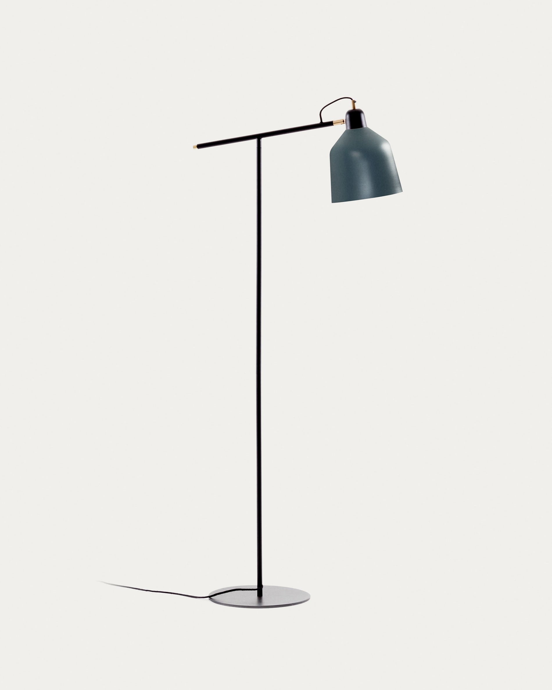 Olimpia Stehlampe in Blau präsentiert im Onlineshop von KAQTU Design AG. Stehleuchte ist von Kave Home