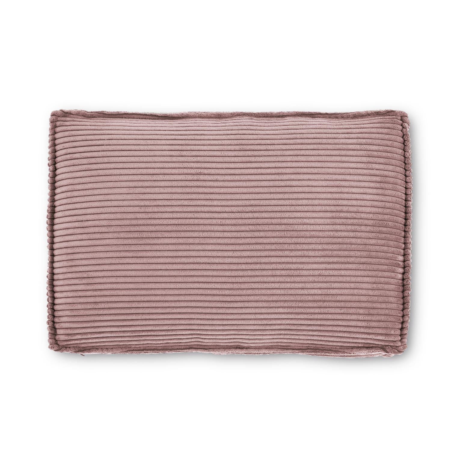 Blok Kissen breiter Cord rosa 40 x 60 cm in Rosa präsentiert im Onlineshop von KAQTU Design AG. Deko Kissen ist von Kave Home