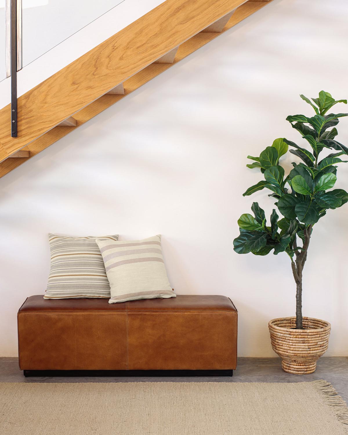 Ficus Kunstpflanze 150 cm in Grün, Schwarz präsentiert im Onlineshop von KAQTU Design AG. Kunstpflanze ist von Kave Home