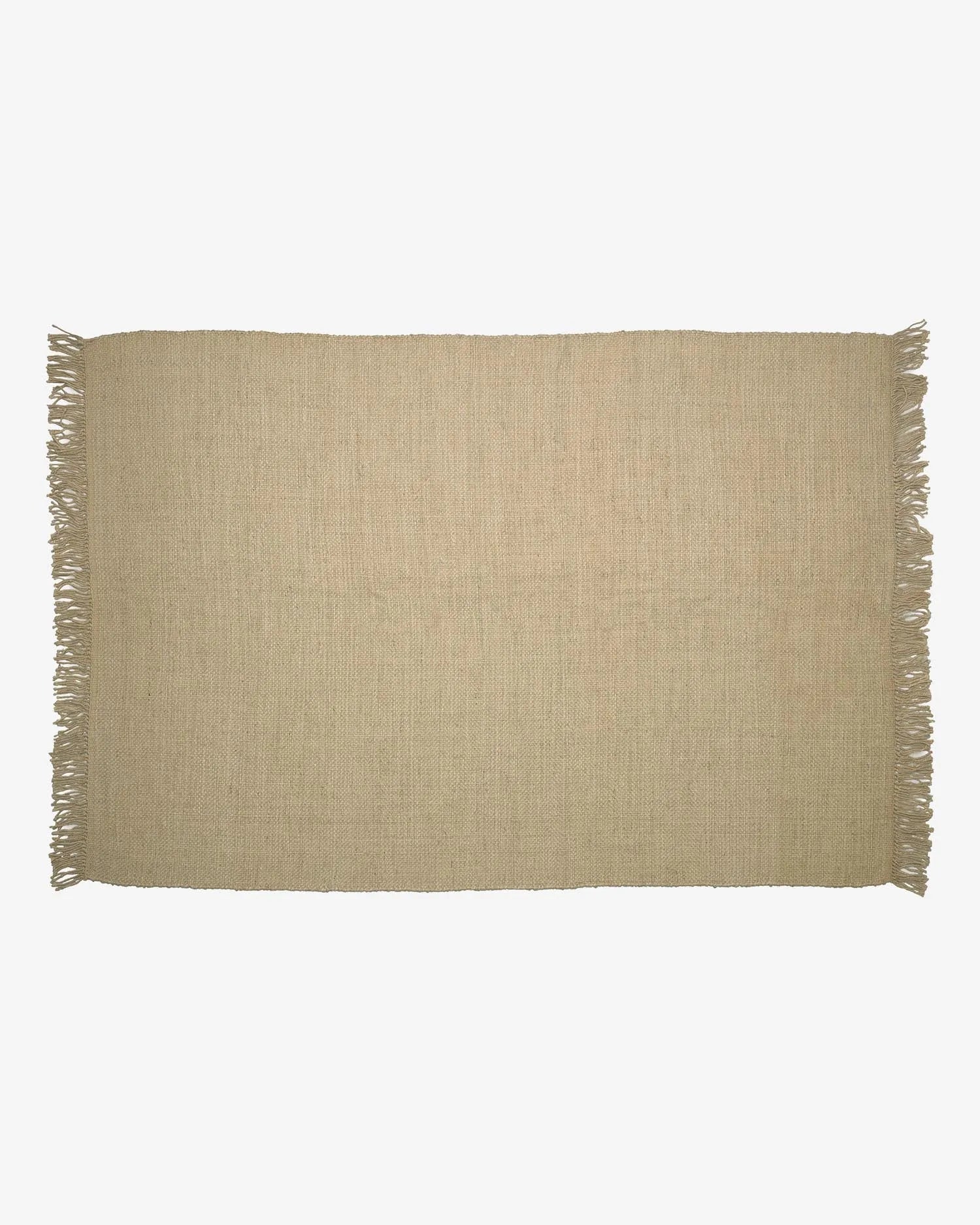 Siria Teppich 160x230 cm, 100% Jute, beige. Natürliche Eleganz, robust, umweltfreundlich. Ideal für jeden Raum.