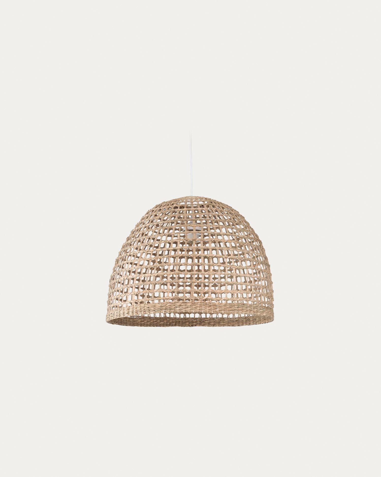 Lampenschirm für die Lampe Cynara 100% natürliche Fasern mit natürlichem Finsih Ø 49 cm in Braun präsentiert im Onlineshop von KAQTU Design AG. Lampenschirm ist von Kave Home