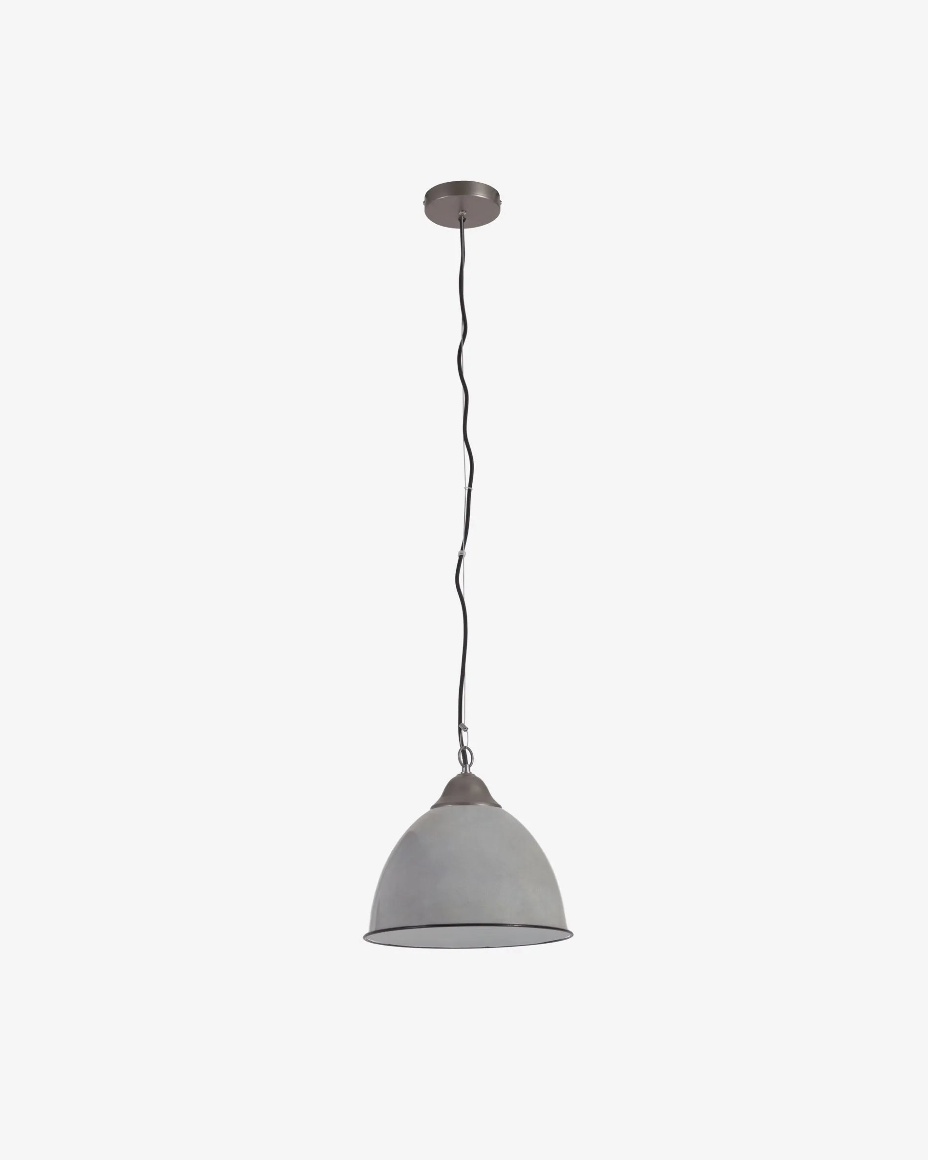 Elegante Neus Deckenlampe: Metall & Keramik, graues Finish, ideal für moderne Räume. Verstellbar, stilvoll, industrieller Charme.