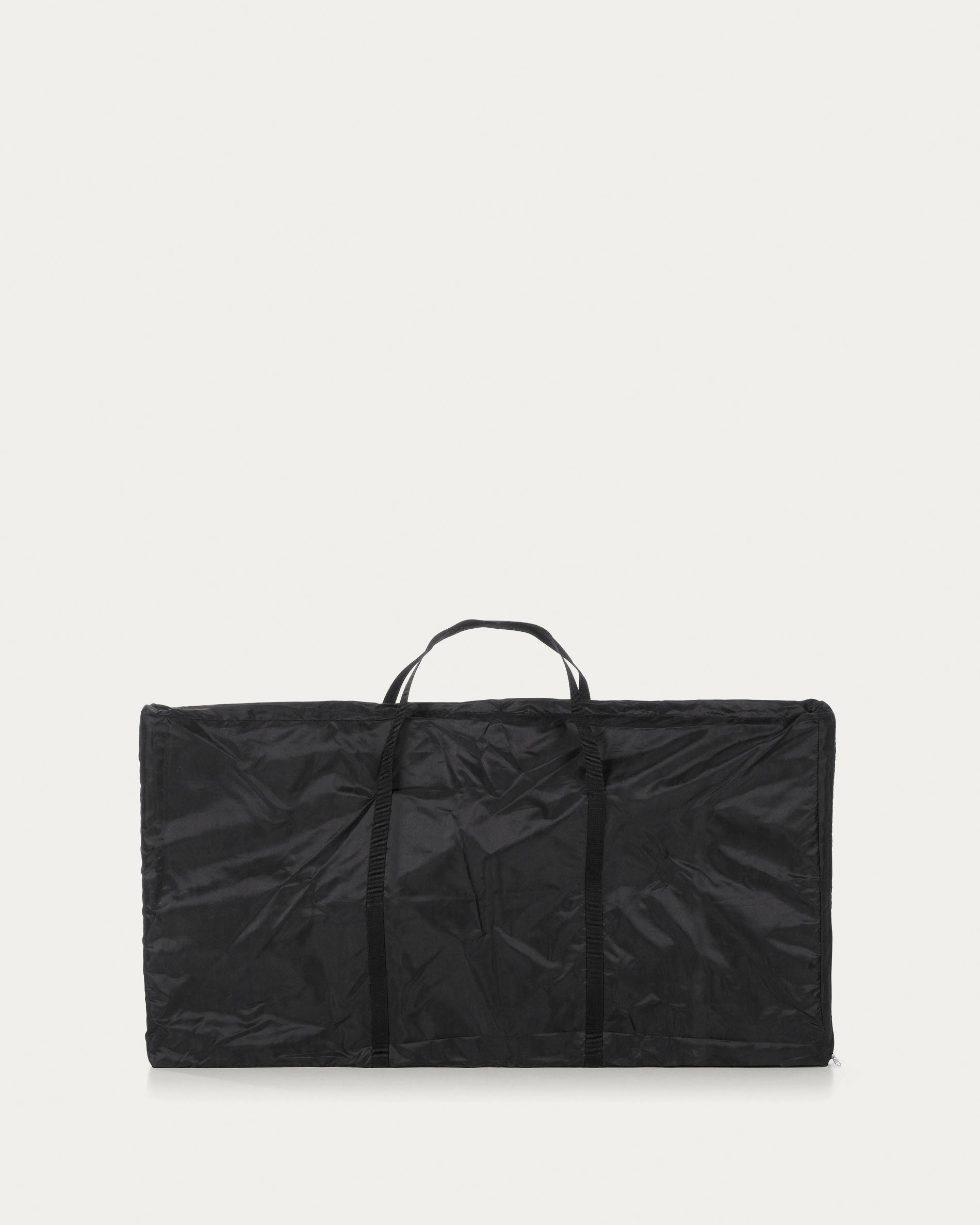 Tasche für ovale Tischverlängerungen in Schwarz präsentiert im Onlineshop von KAQTU Design AG. Esstisch ist von Kave Home