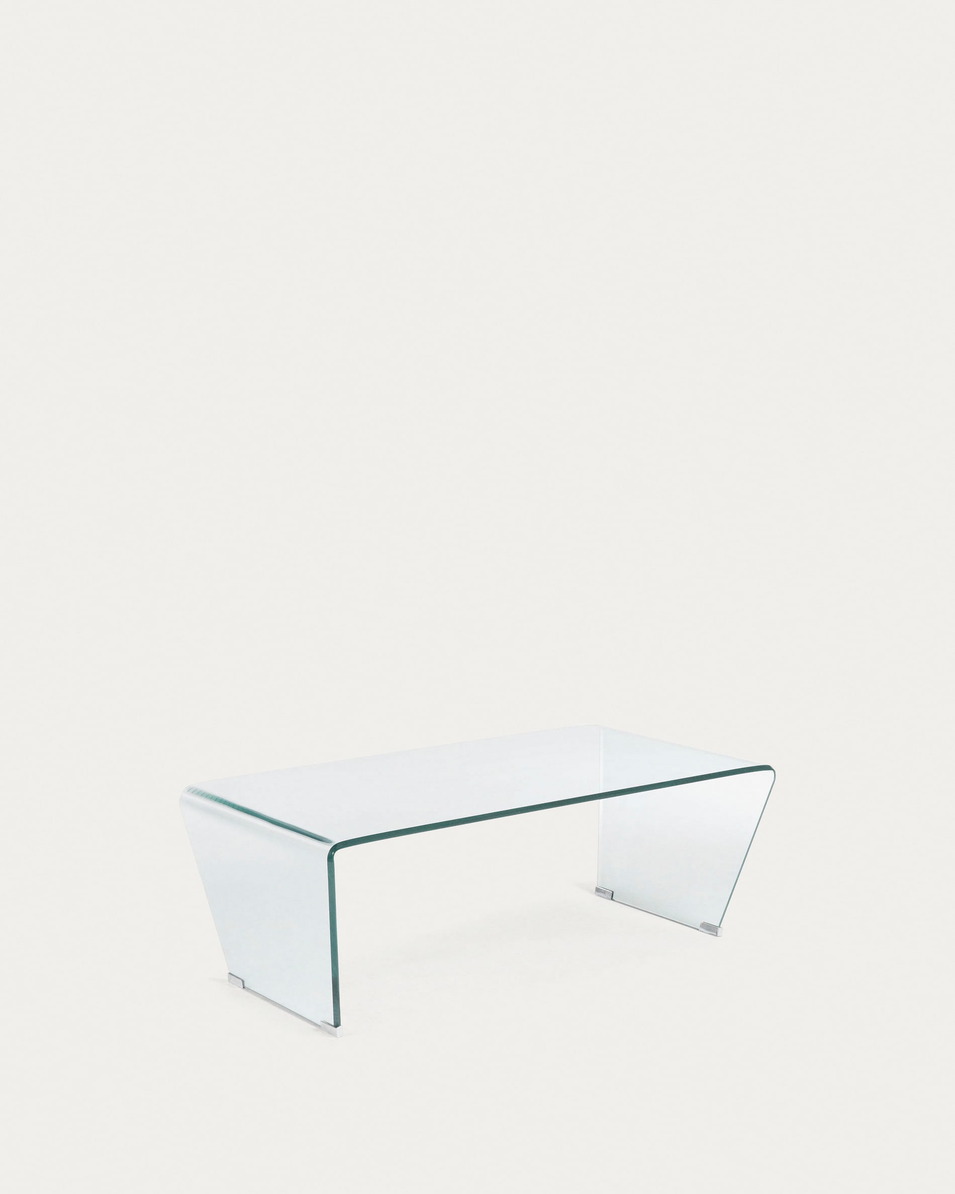 Burano Couchtisch aus Glas 120 x 60 cm in Klar präsentiert im Onlineshop von KAQTU Design AG. Beistelltisch ist von Kave Home