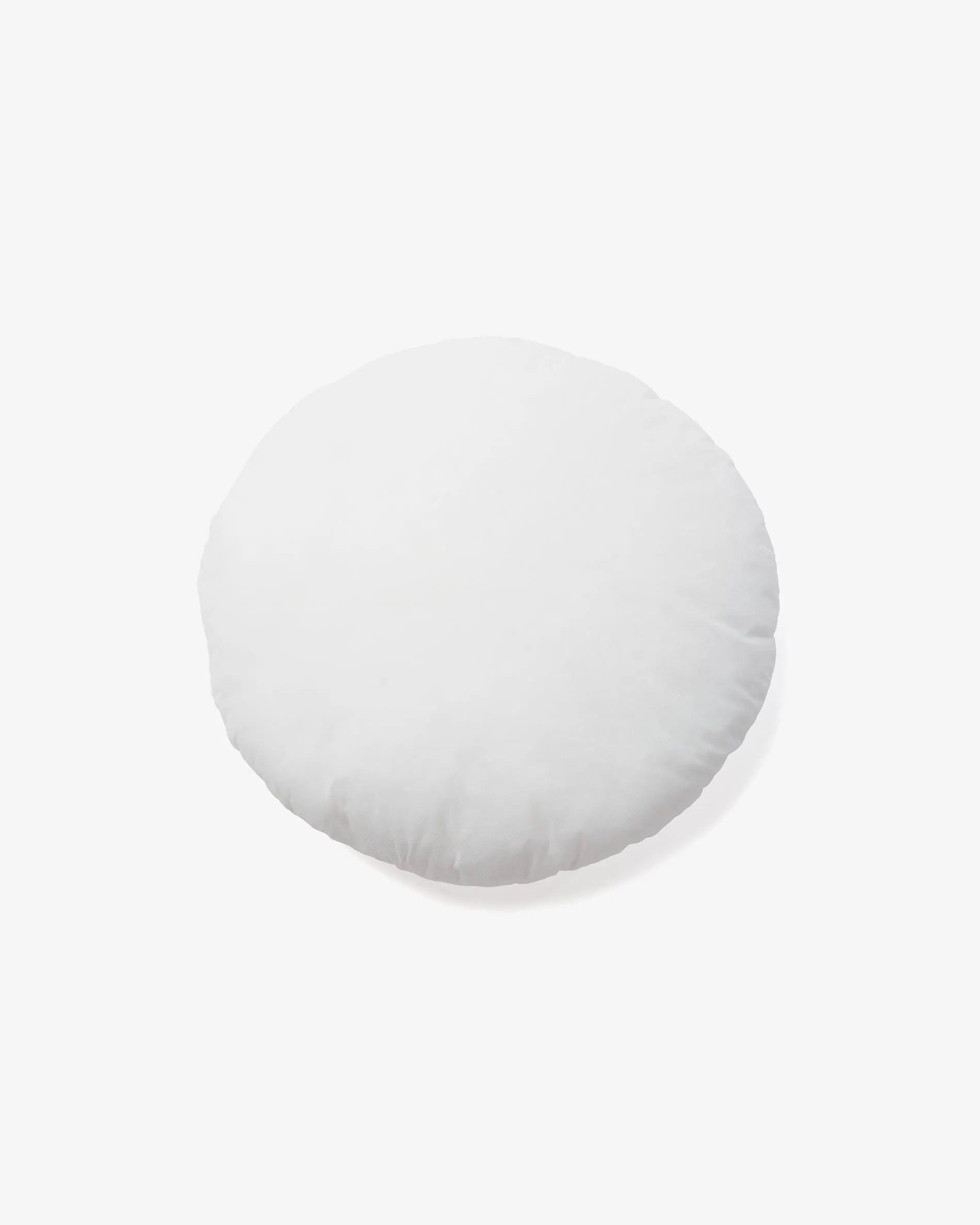 Fluff Kissenfüllung Ø 45 cm: Weiche, langlebige Polyesterfaser, hypoallergen, maschinenwaschbar, ideal für Sofa & Bett.