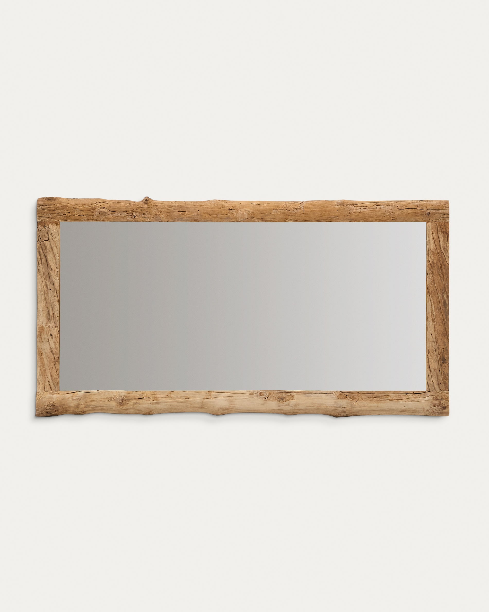 Spiegel Ibro aus Holz 105 x 200 cm in Braun präsentiert im Onlineshop von KAQTU Design AG. Spiegel ist von Kave Home