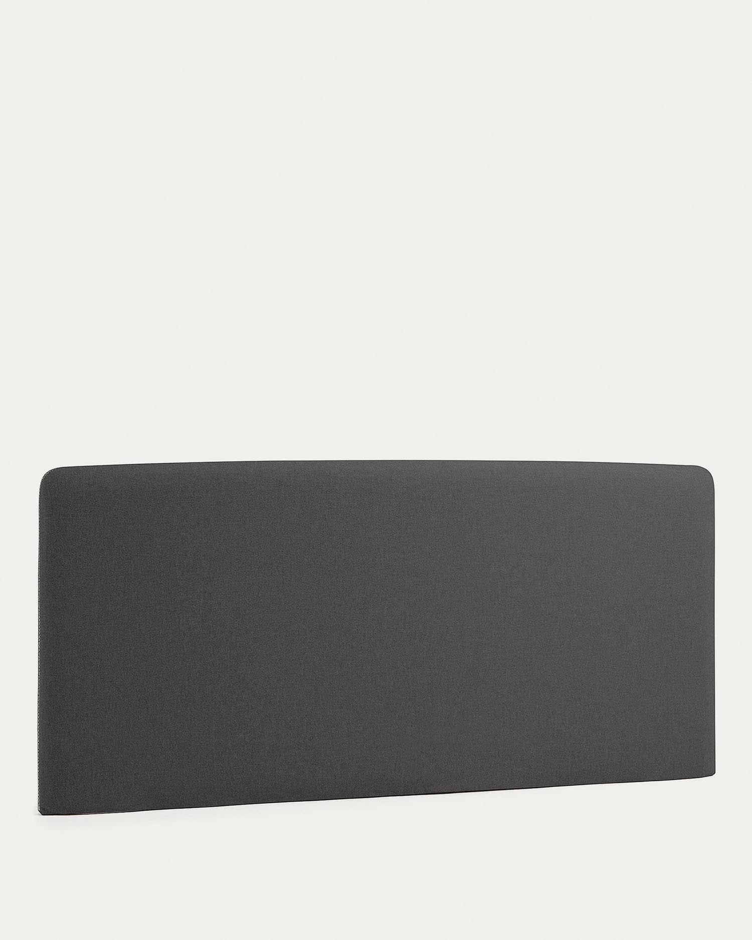 Bezug für Bettkopfteil Dyla in Schwarz für Bett von 150 cm in Schwarz präsentiert im Onlineshop von KAQTU Design AG. Zubehör Bett ist von Kave Home