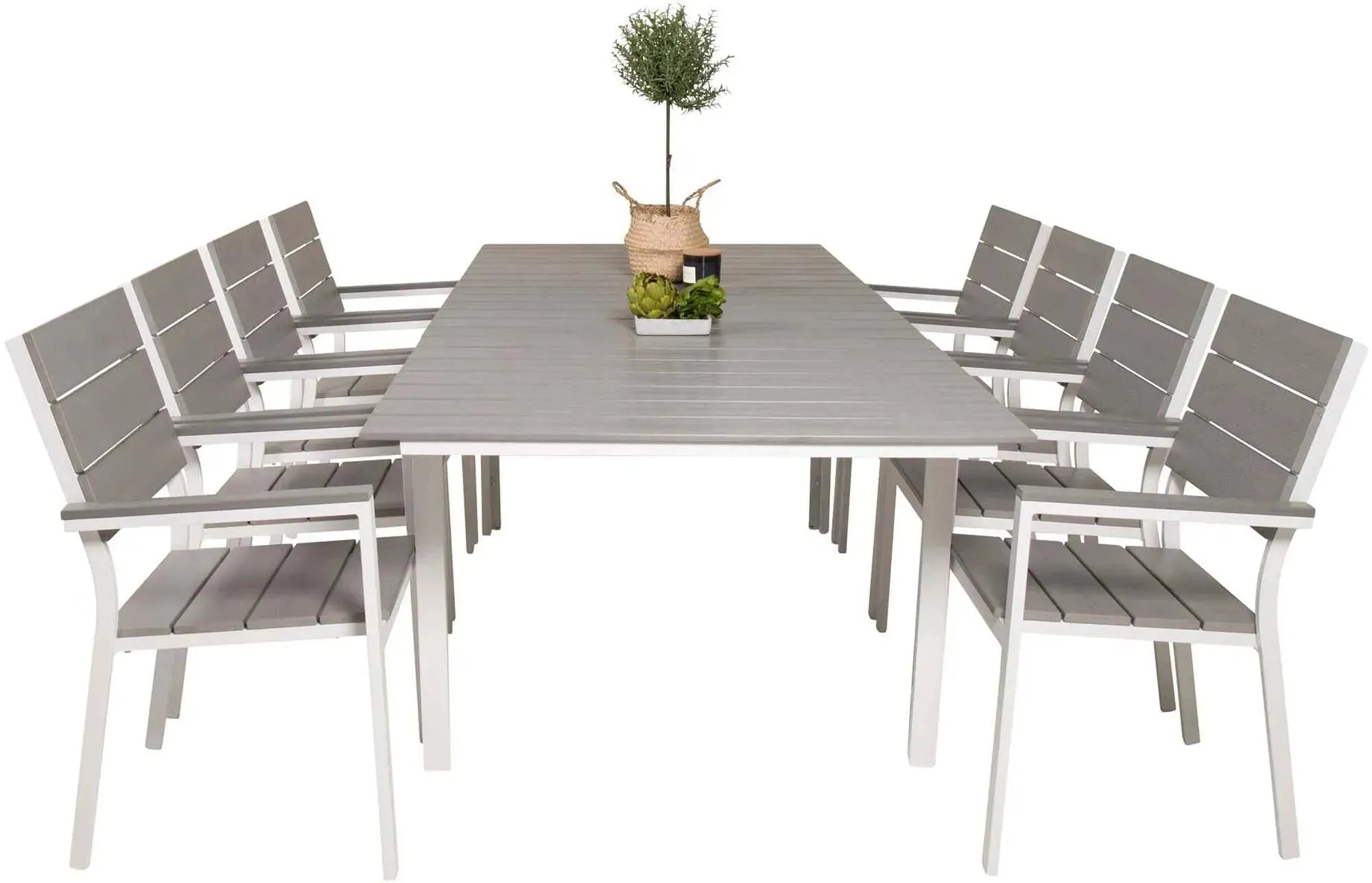 Levels Outdoor-Tischset 160cm/8St. - KAQTU Design