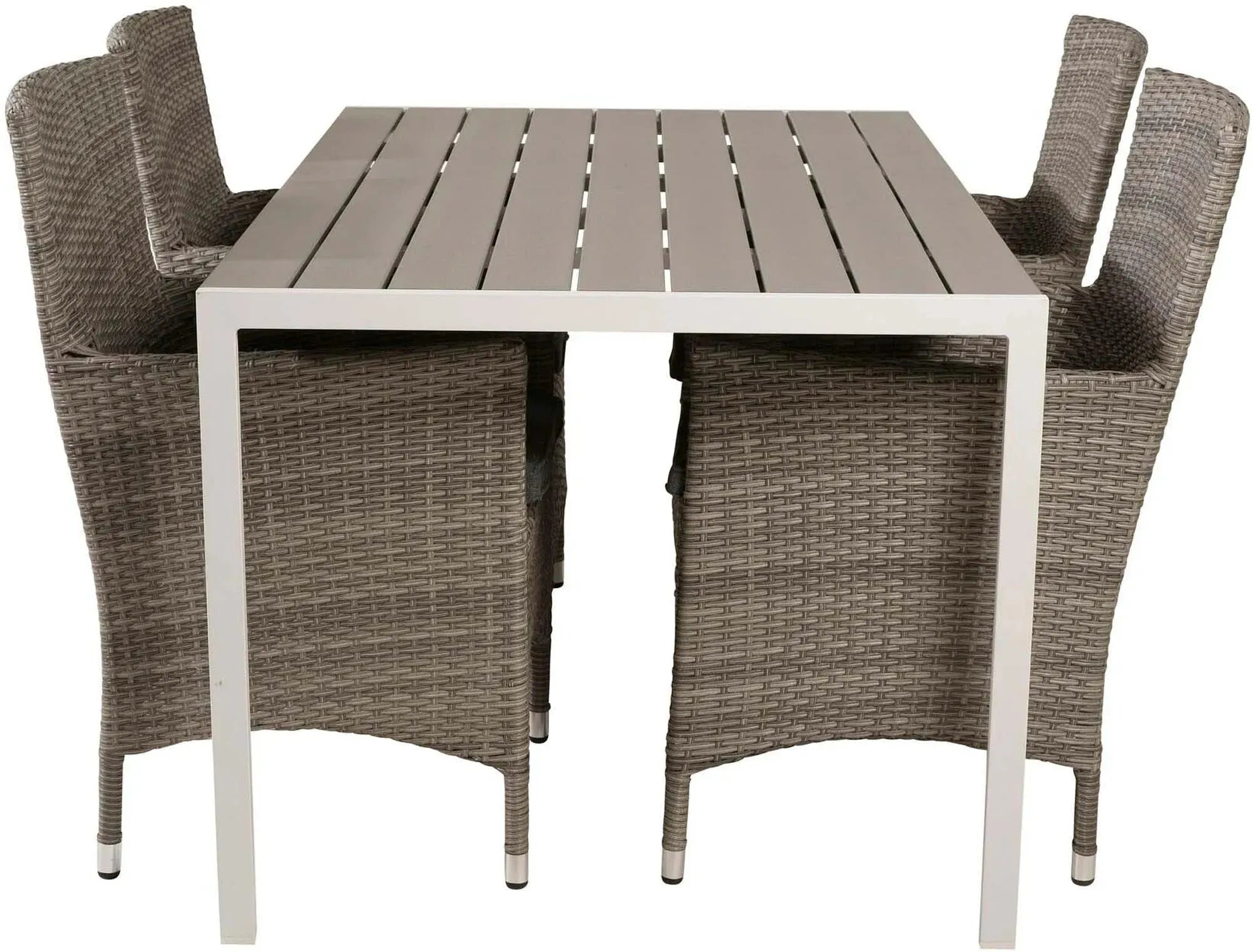 Break Outdoor-Tischset + Malin 150cm/4St. - KAQTU Design