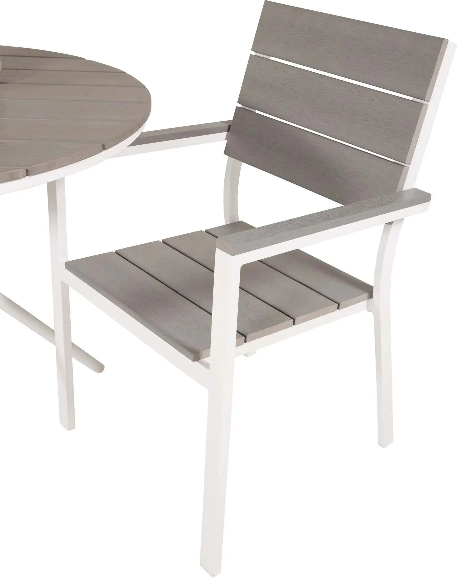 Parma Outdoor-Tischset + Levels ⌀90cm/2St. - KAQTU Design