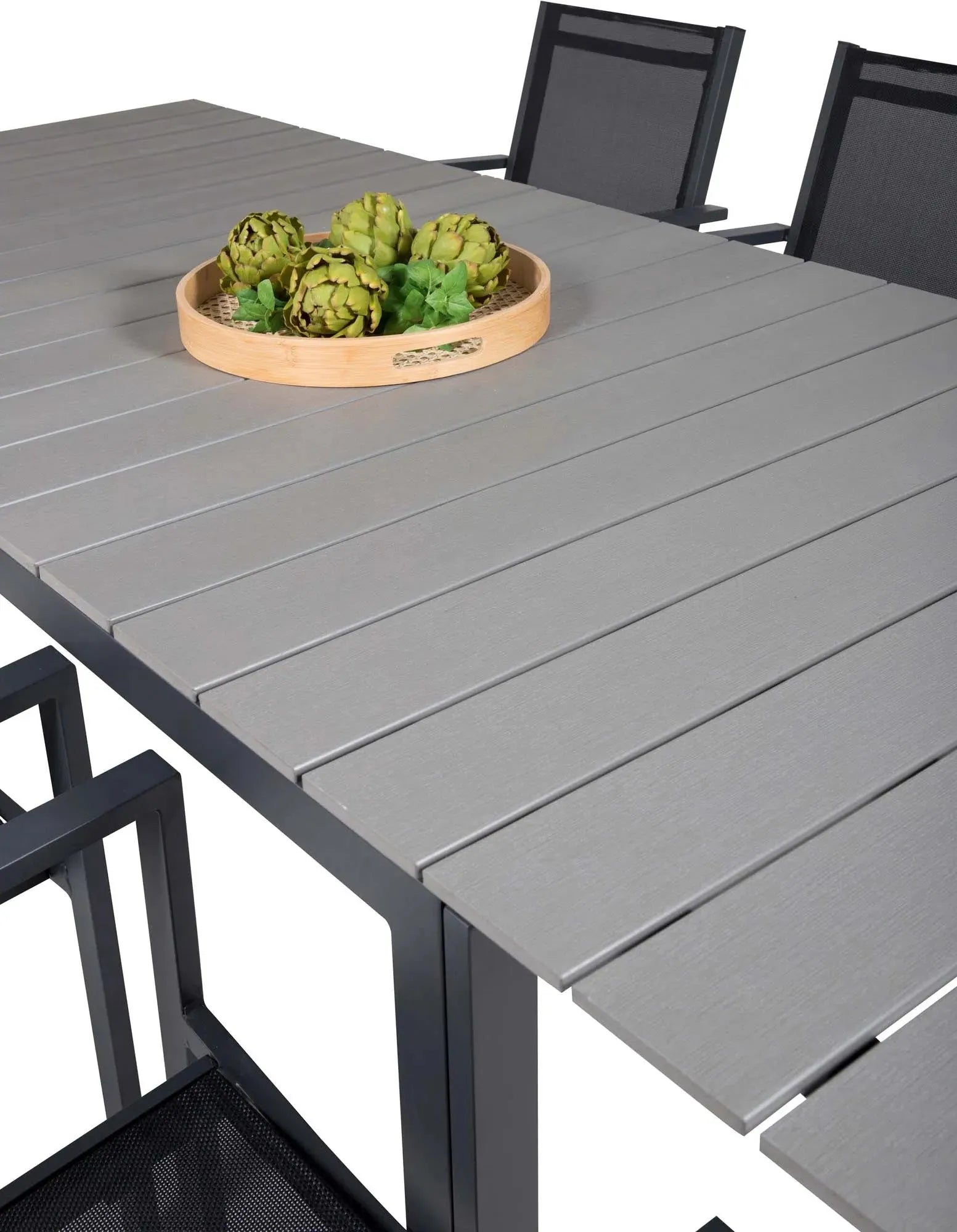 Levels Outdoor-Tischset + Copacabana 160cm/6St. - KAQTU Design