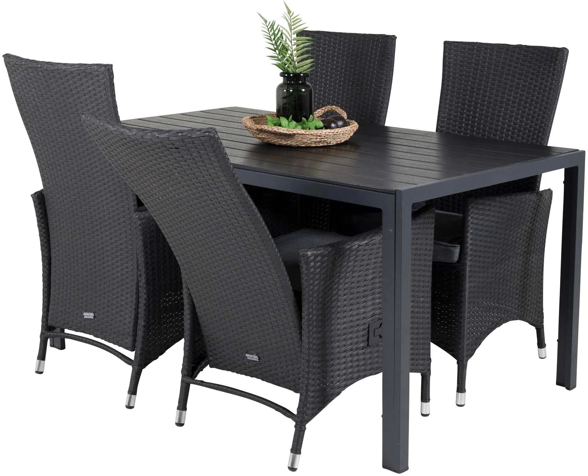 Break Outdoor-Tischset + Padova 150cm/4St. - KAQTU Design