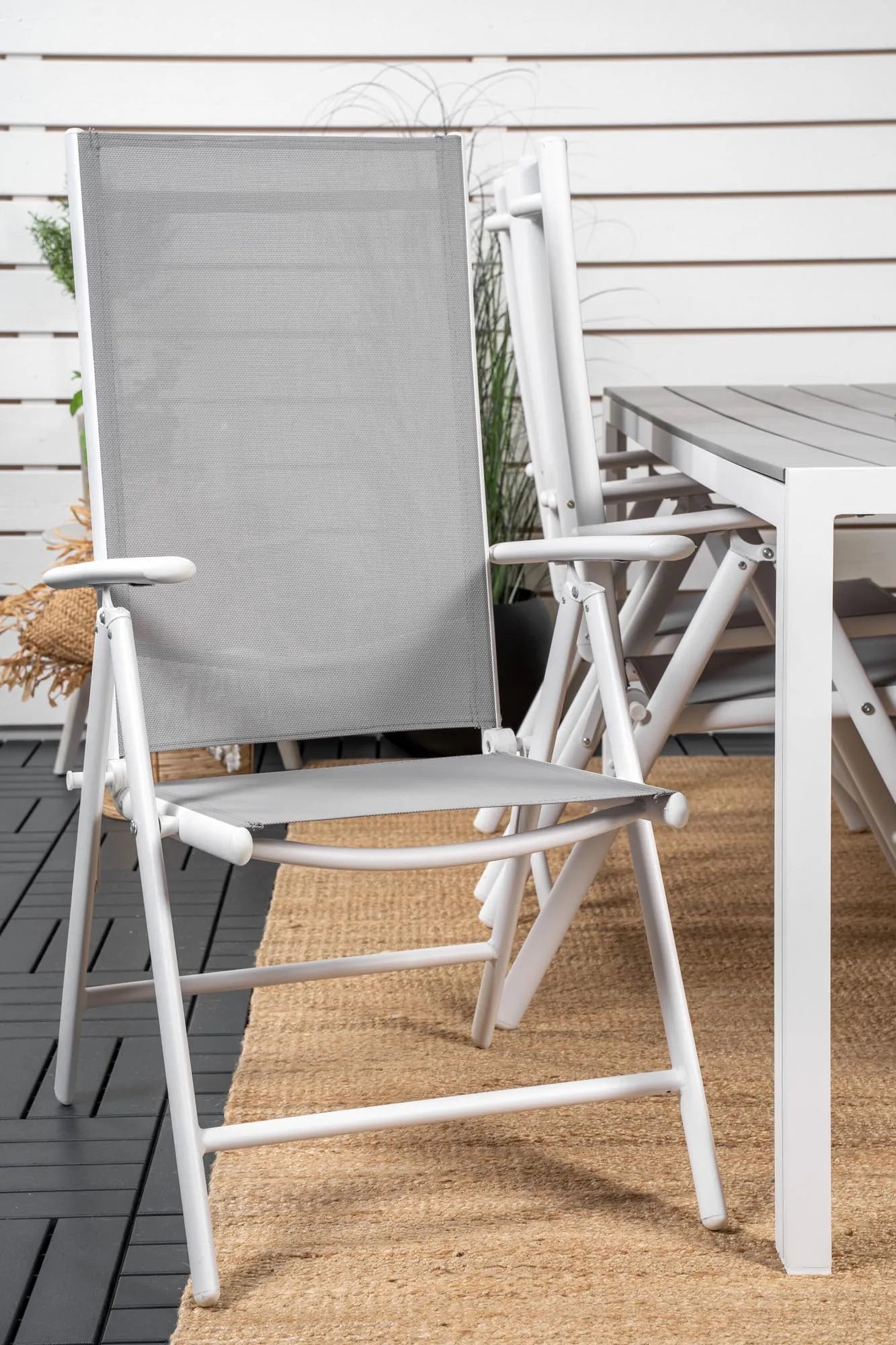 Break Outdoor-Tischset 205cm/6St. - KAQTU Design