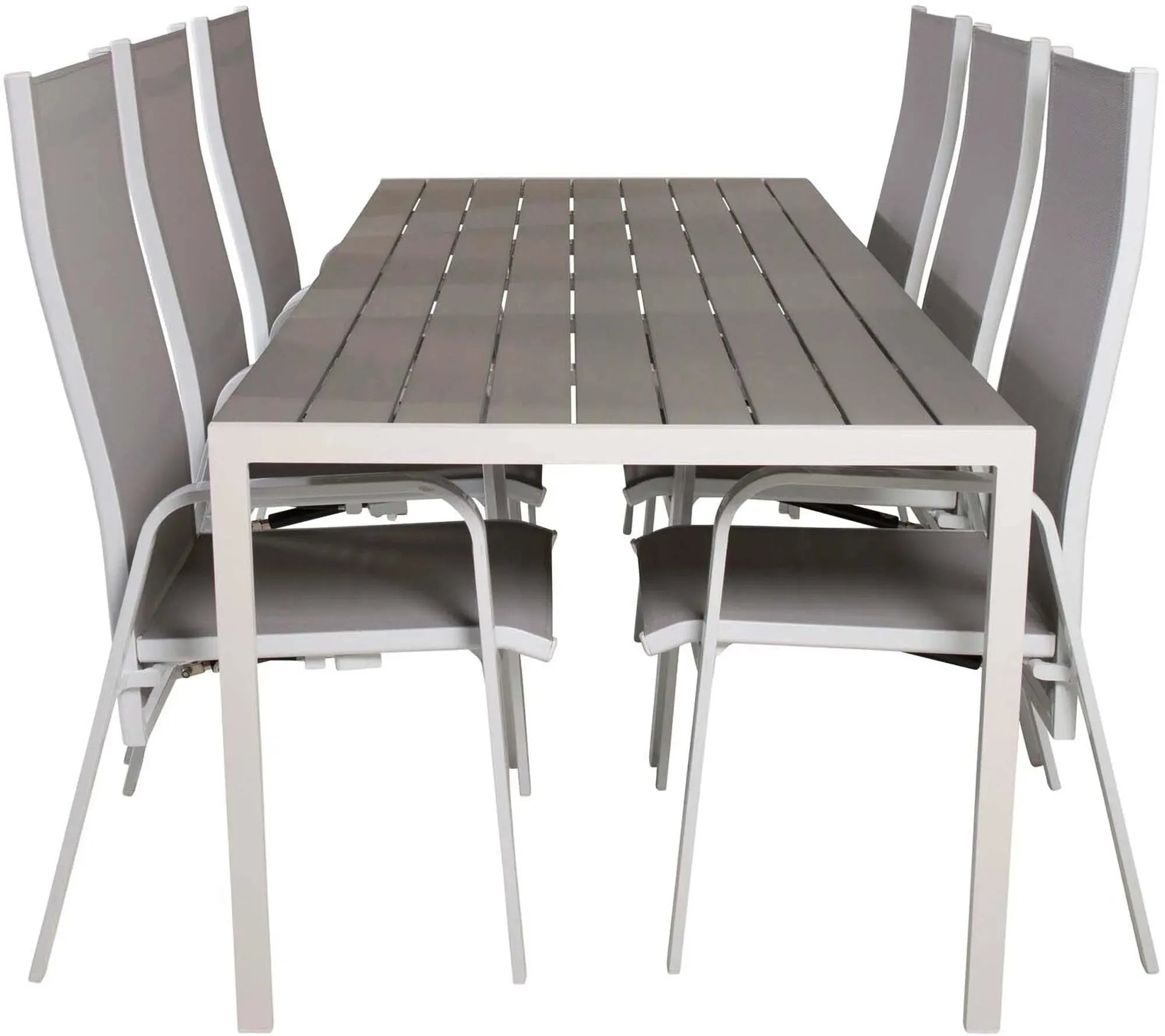 Break Outdoor-Tischset + Copacabana 205cm/6St. - KAQTU Design