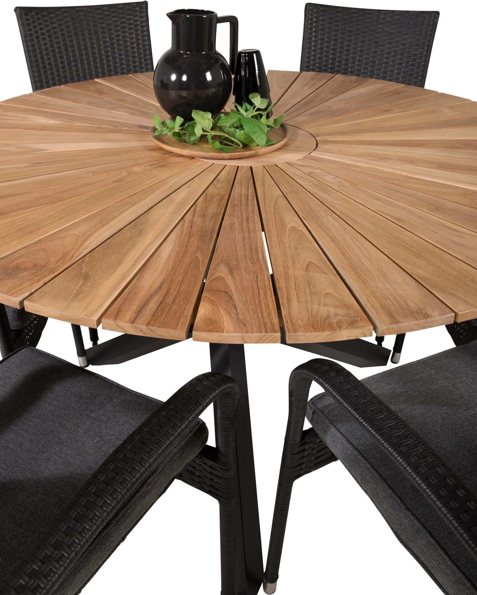 Mexiko Outdoor-Tischset + Anna ⌀140cm/6St. - KAQTU Design