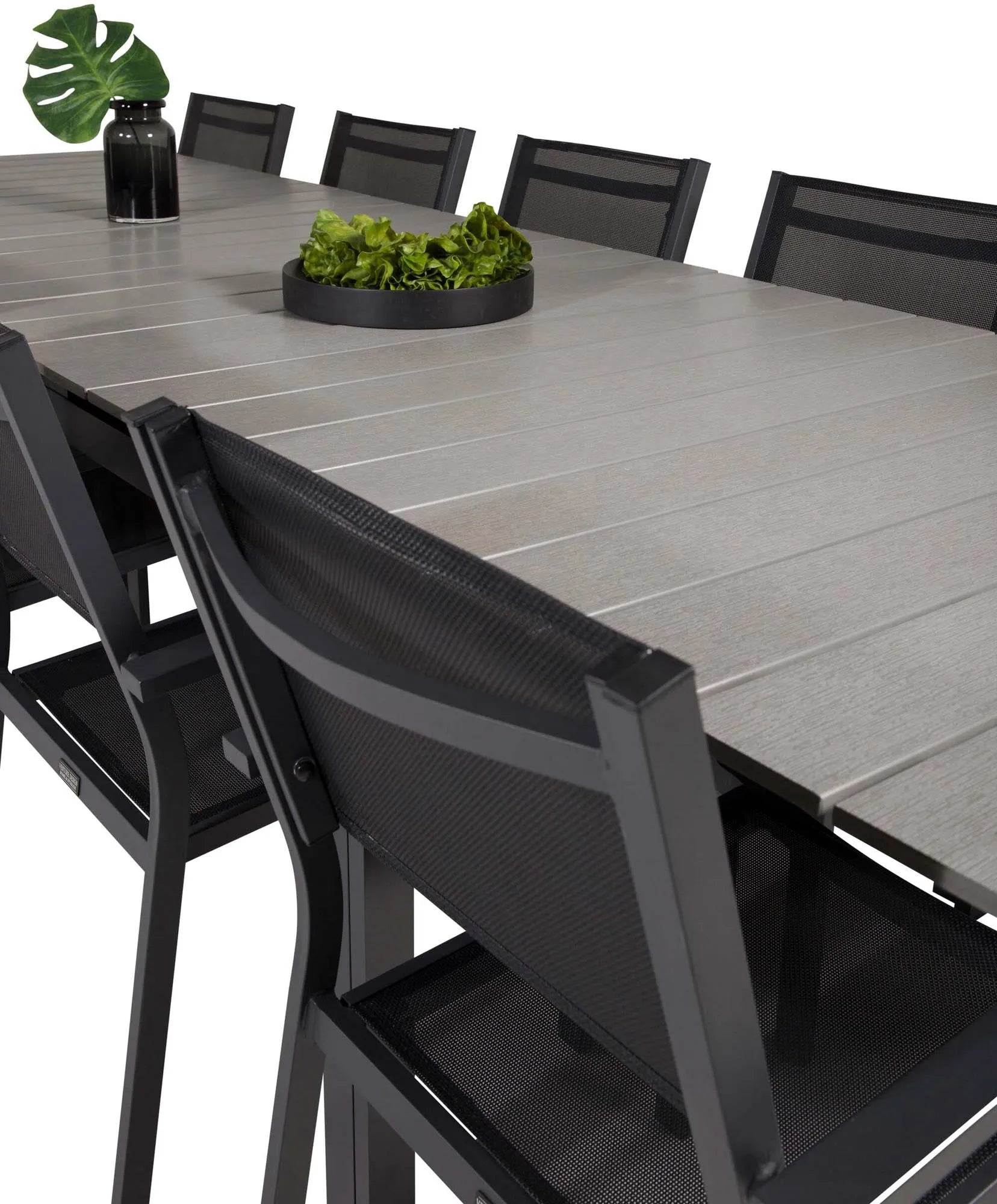 Levels Outdoor-Tischset + Copacabana 224cm/8St. - KAQTU Design