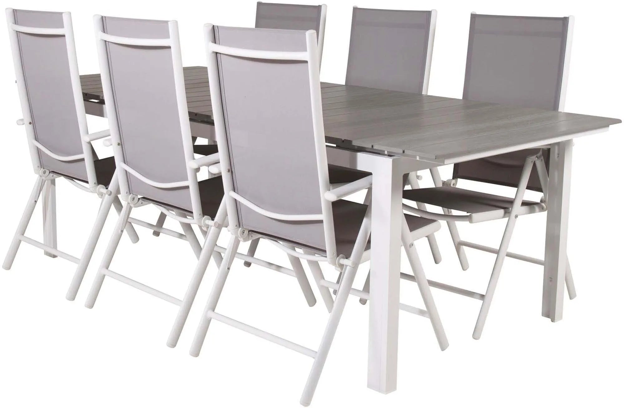 Levels Outdoor-Tischset + Break 229cm/6St. - KAQTU Design