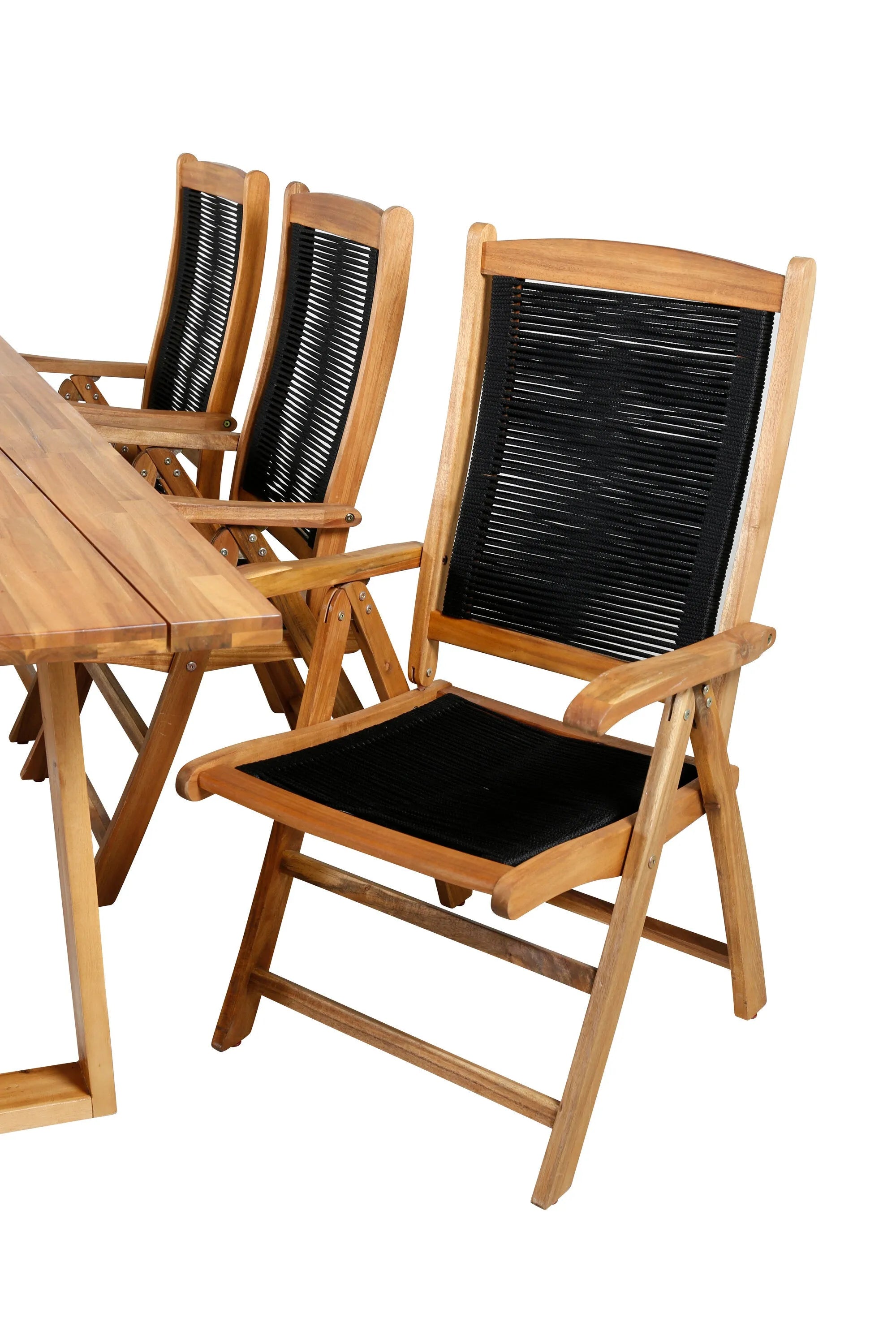 Plankton Rechteckiges Ess-Set in Nature/Nature präsentiert im Onlineshop von KAQTU Design AG. Gartentischset ist von Venture Home