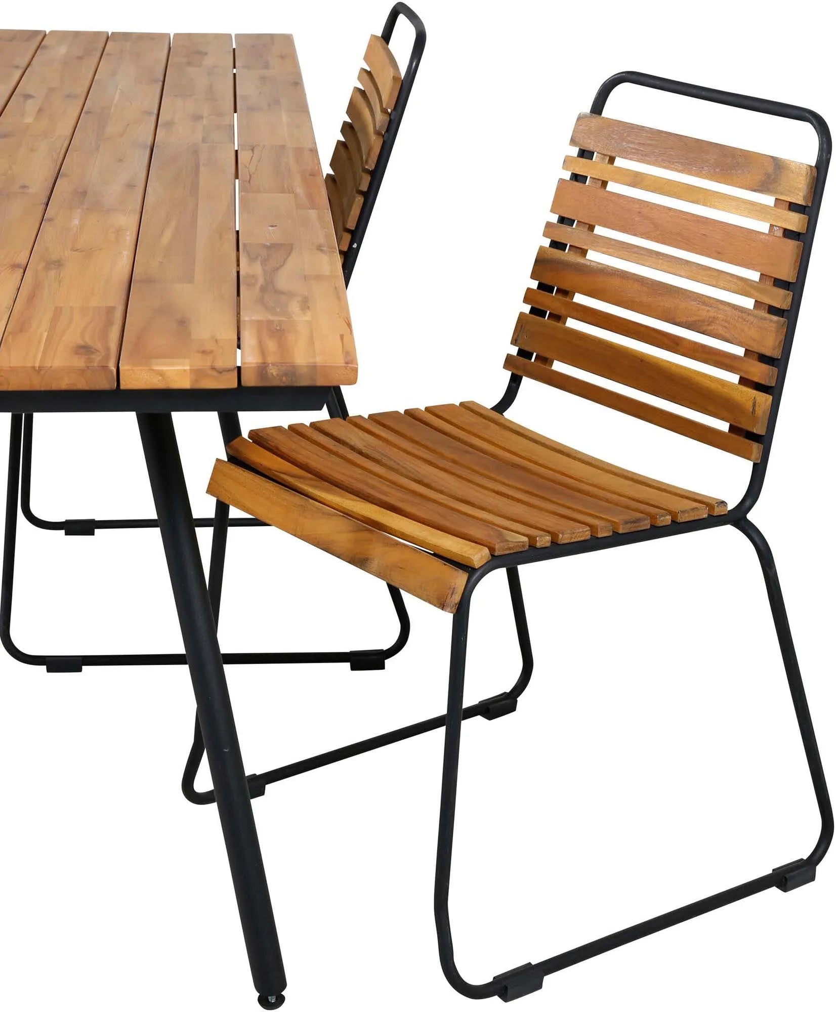 Chan Outdoor-Tischset + Bois 200cm/4St. - KAQTU Design