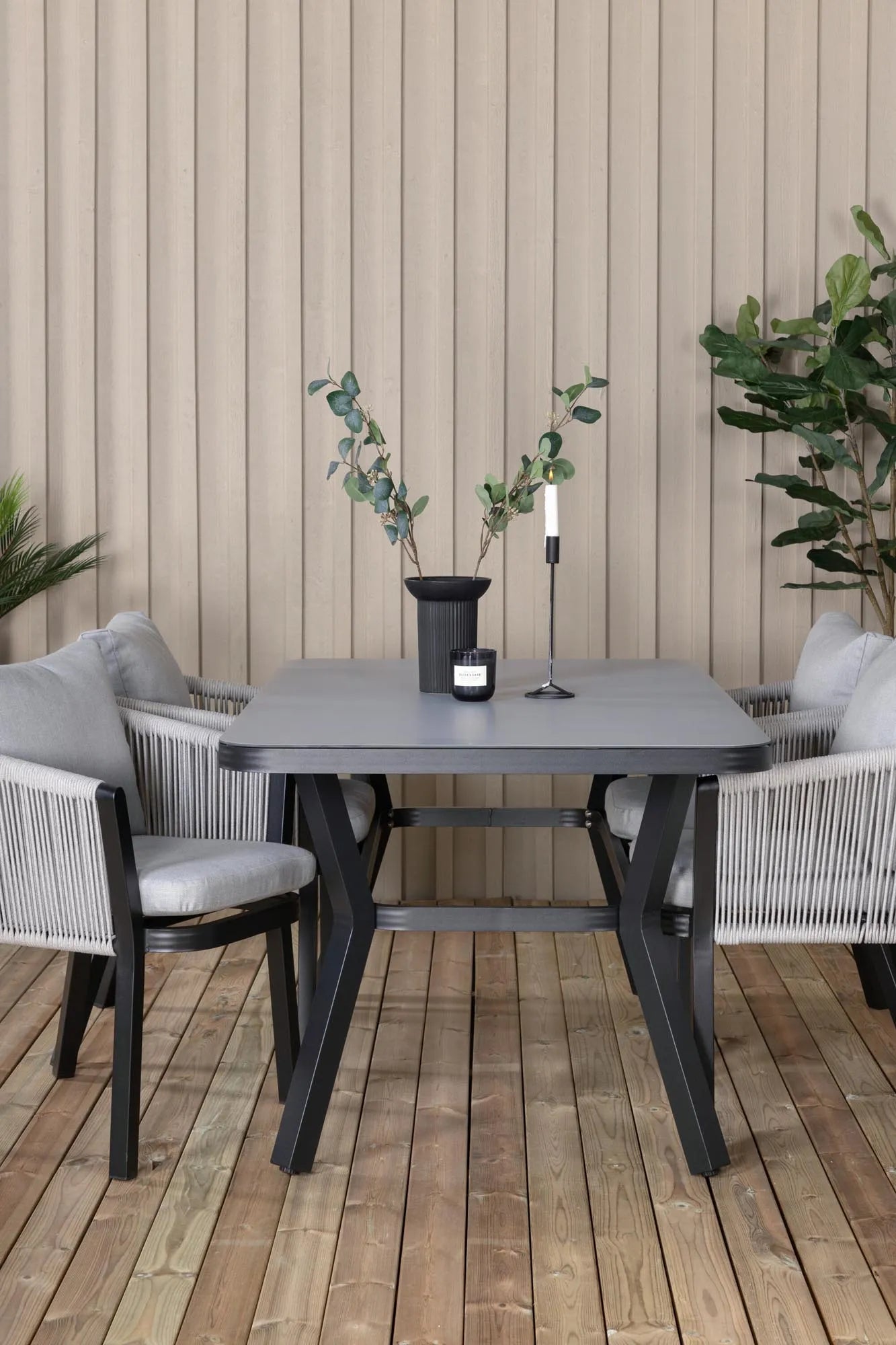 Virya Outdoor-Tischset 160cm/4St. - KAQTU Design